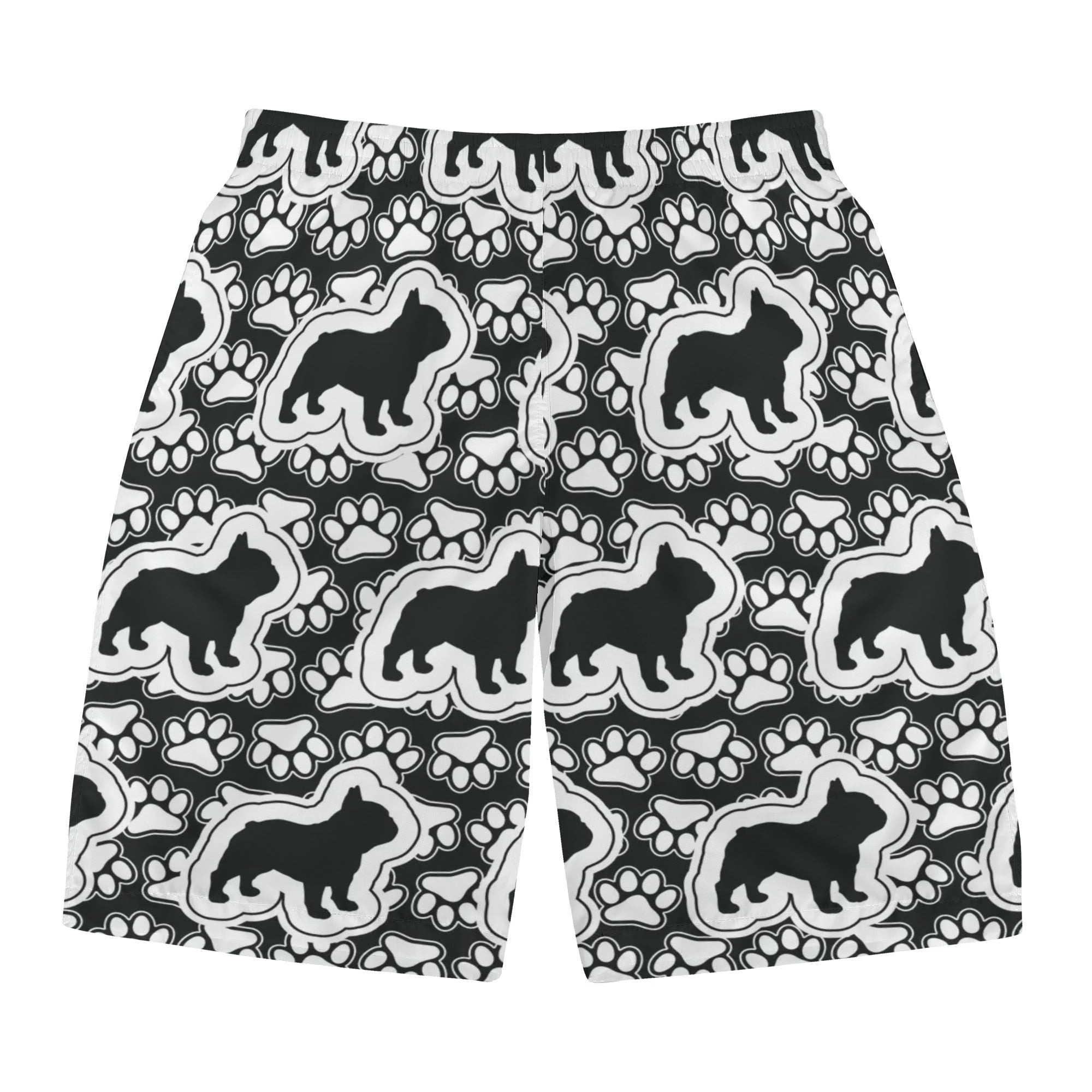 French Bulldog All-Over Print Casual Shorts for Dog Lovers-fadou