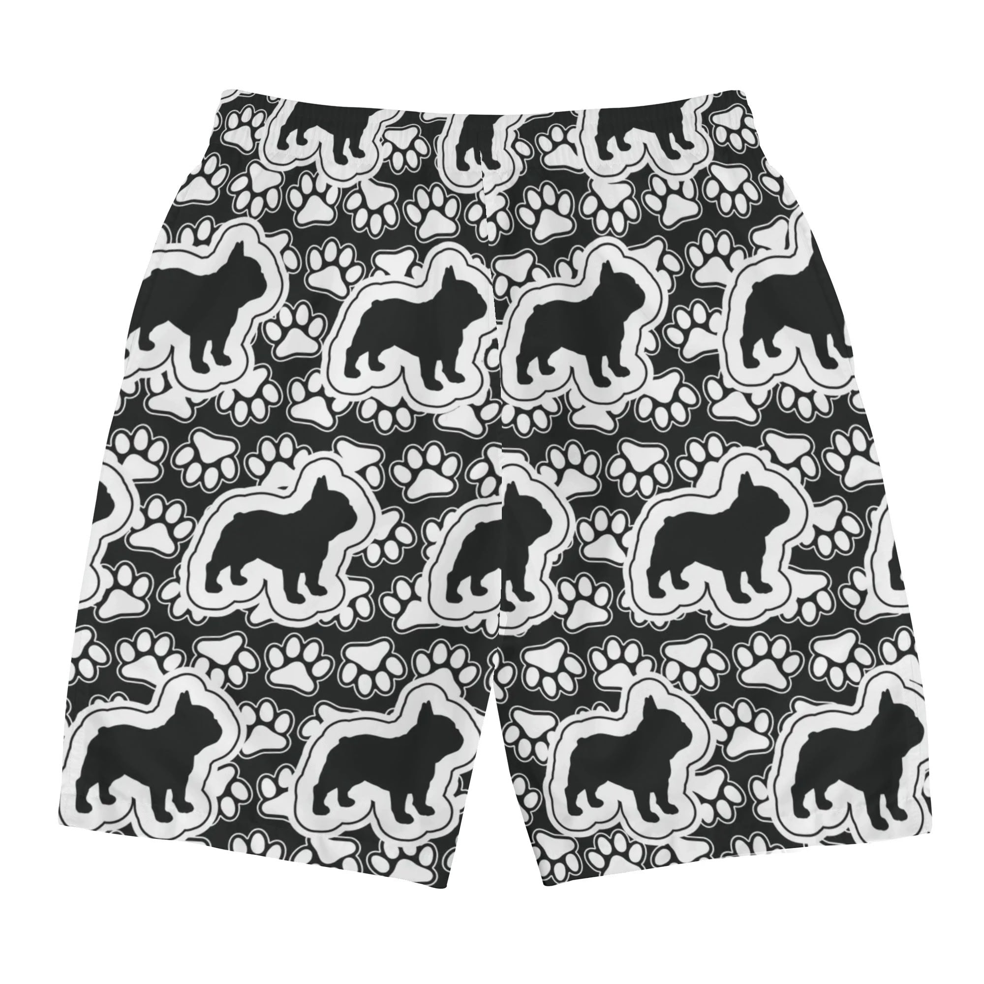 French Bulldog All-Over Print Casual Shorts for Dog Lovers-fadou