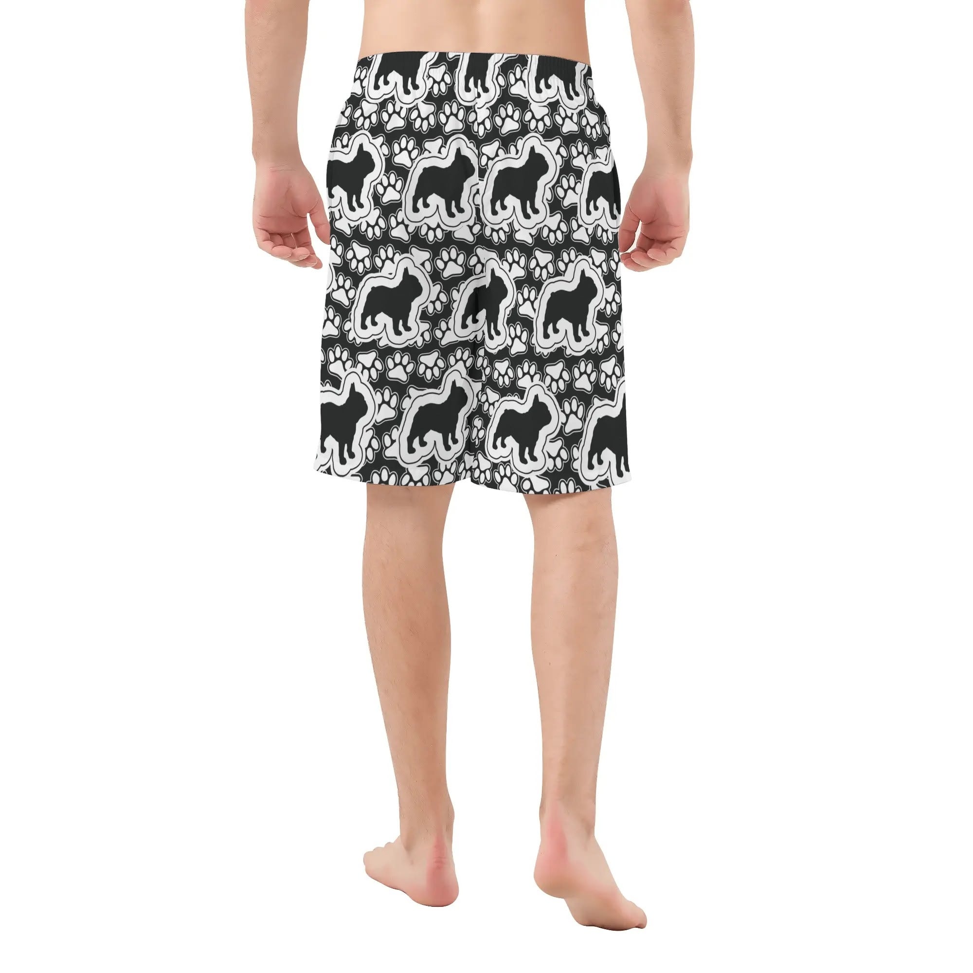 French Bulldog All-Over Print Casual Shorts for Dog Lovers-fadou
