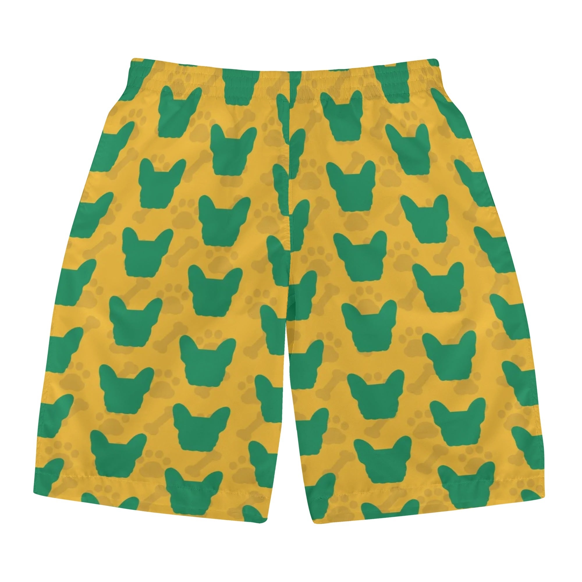Georgia All-Over Print Board Shorts for Frenchie Enthusiasts-fadou