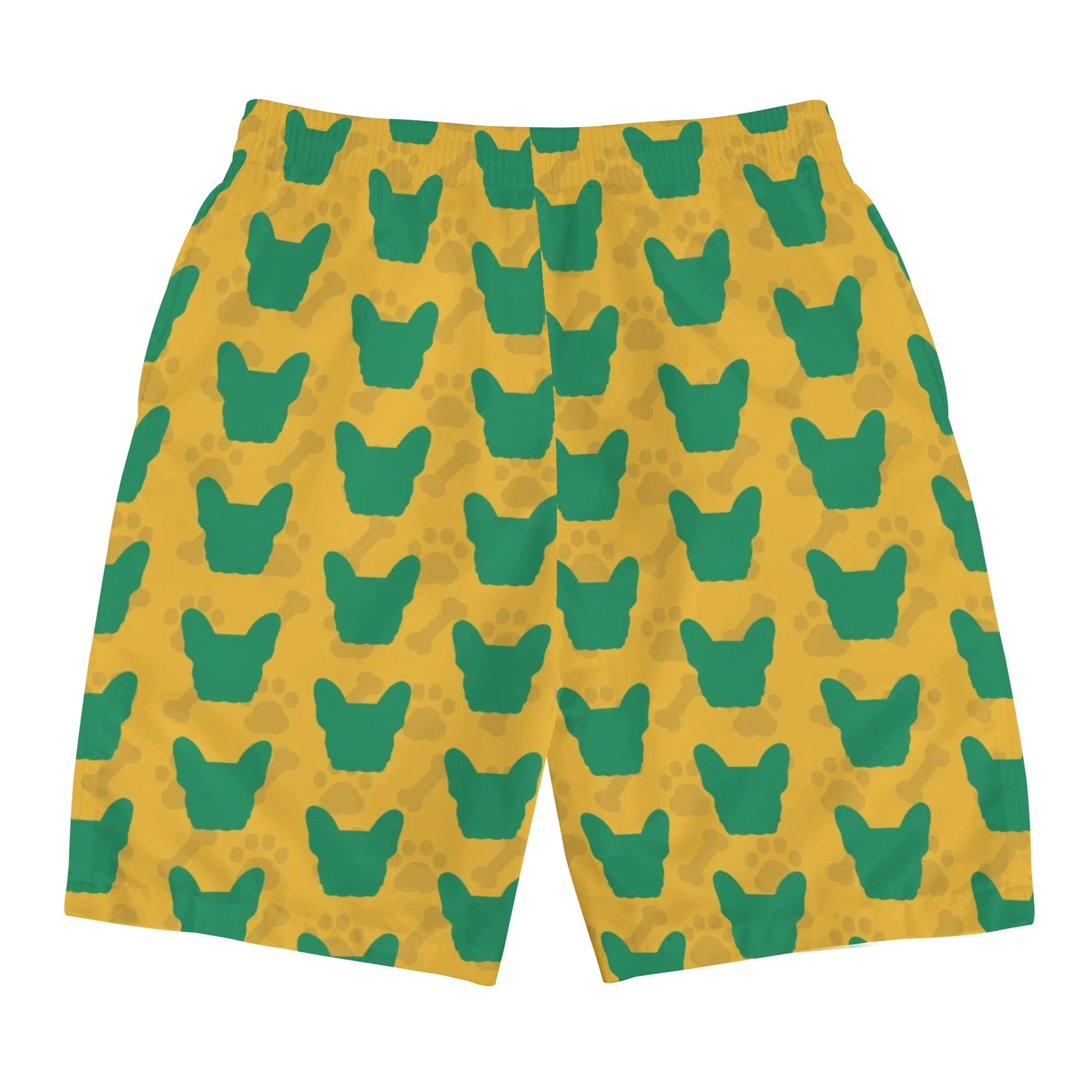 Georgia All-Over Print Board Shorts for Frenchie Enthusiasts-fadou