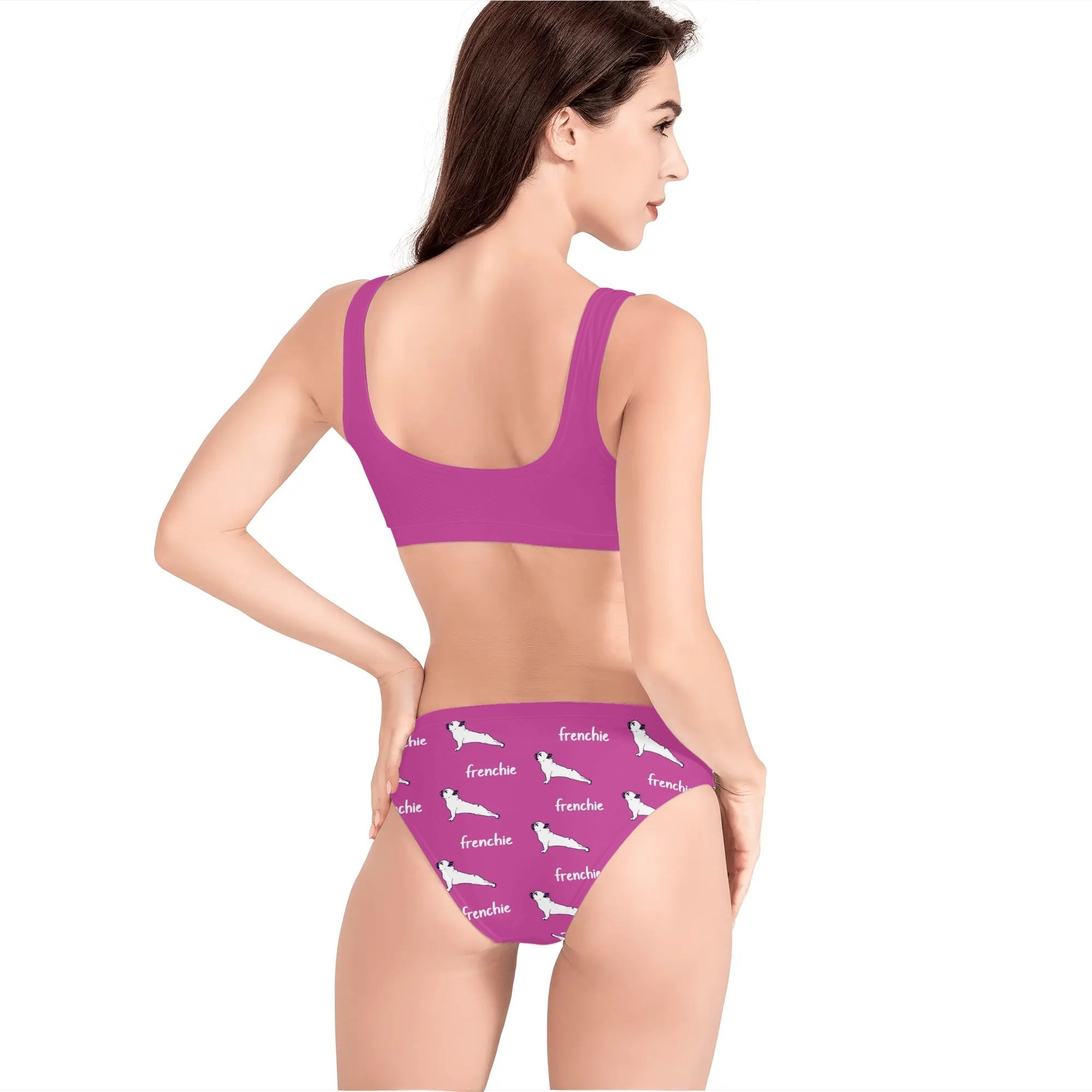 Betty French Bulldog Pool Swimsuit for Frenchie Enthusiasts-fadou