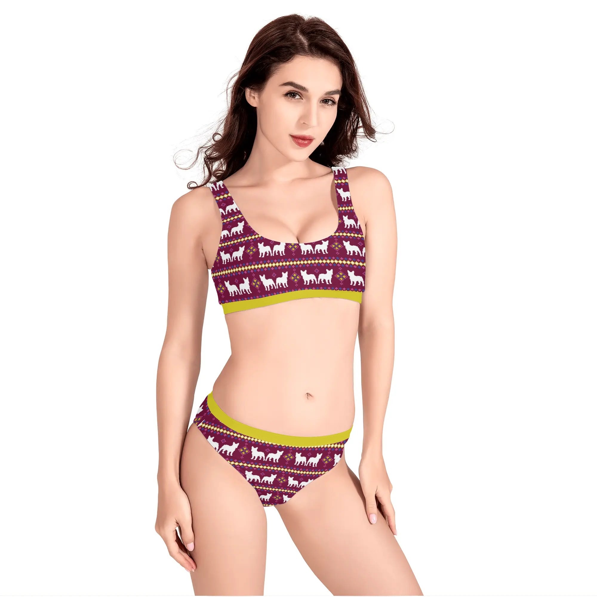 Finn French Bulldog Pool Swimsuit for Frenchie Enthusiasts-fadou