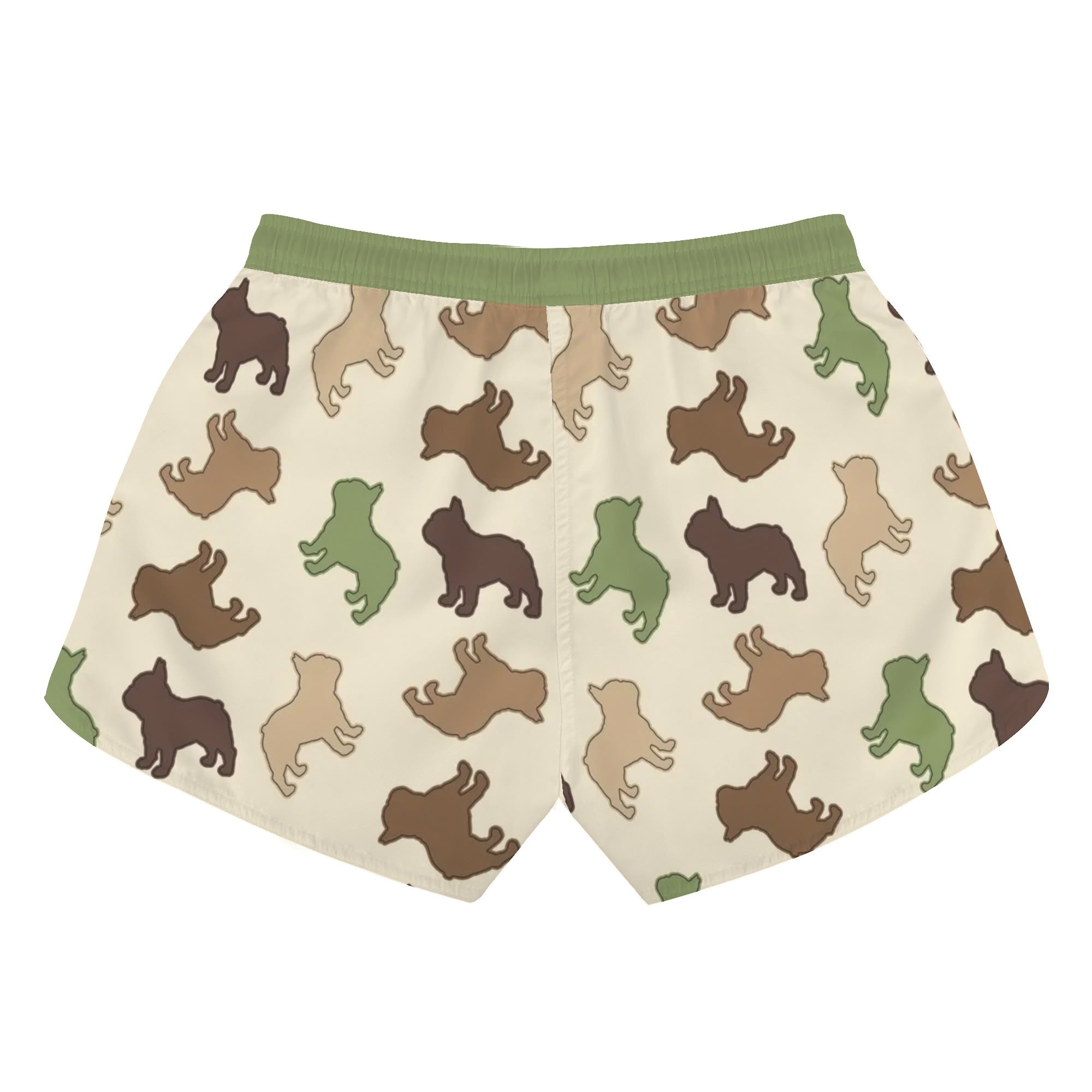 Peggy French Bulldog Casual Shorts for Frenchie Enthusiasts-fadou