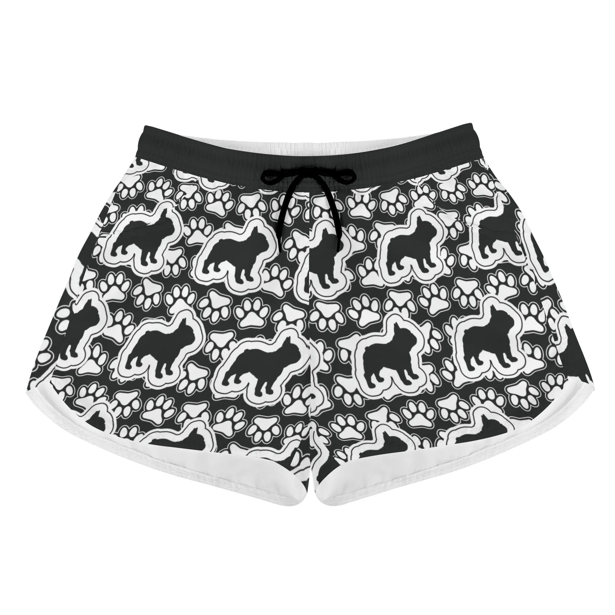 Lily French Bulldog Summer Shorts for Frenchie Enthusiasts-fadou