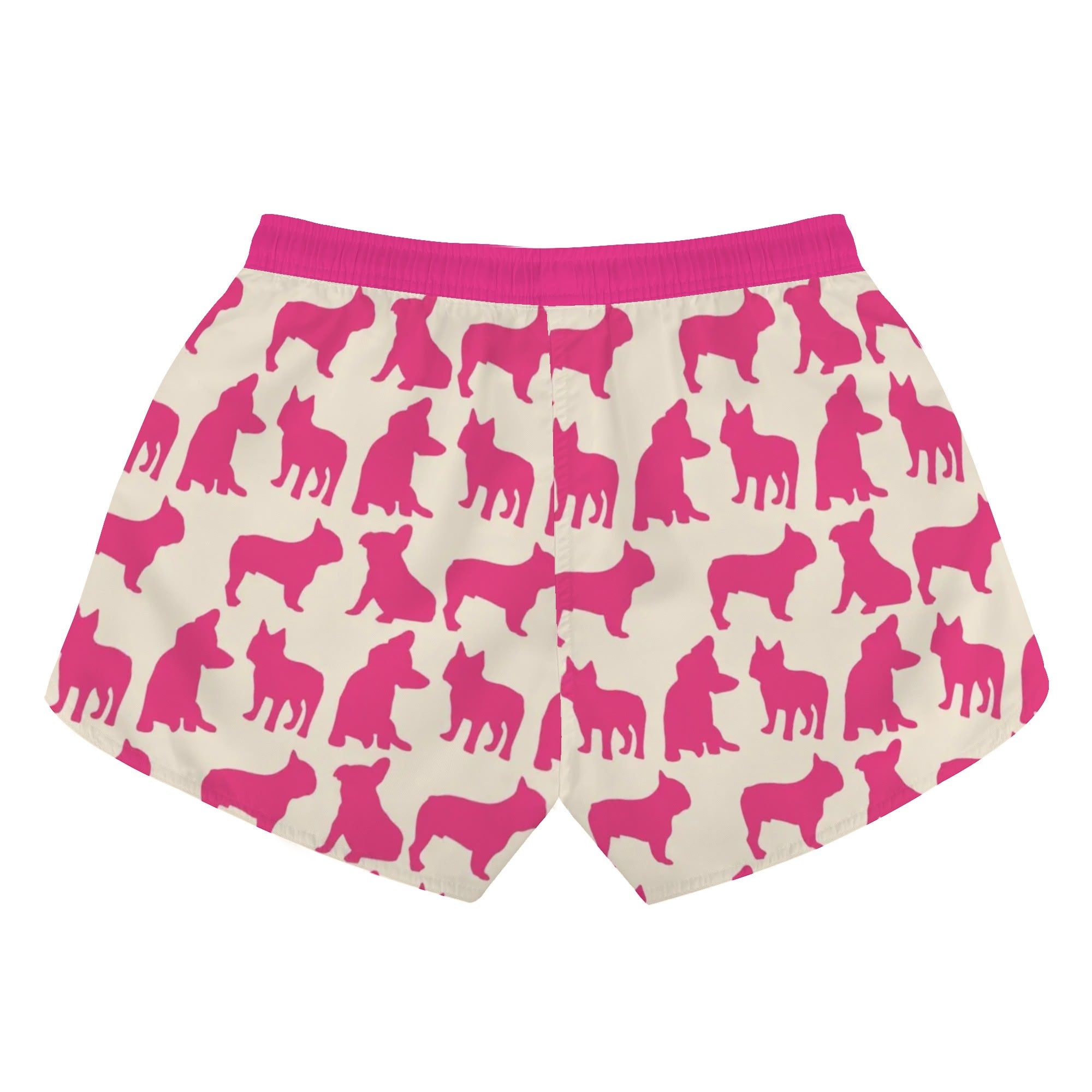 Roxy French Bulldog Board Shorts for Frenchie Enthusiasts-fadou