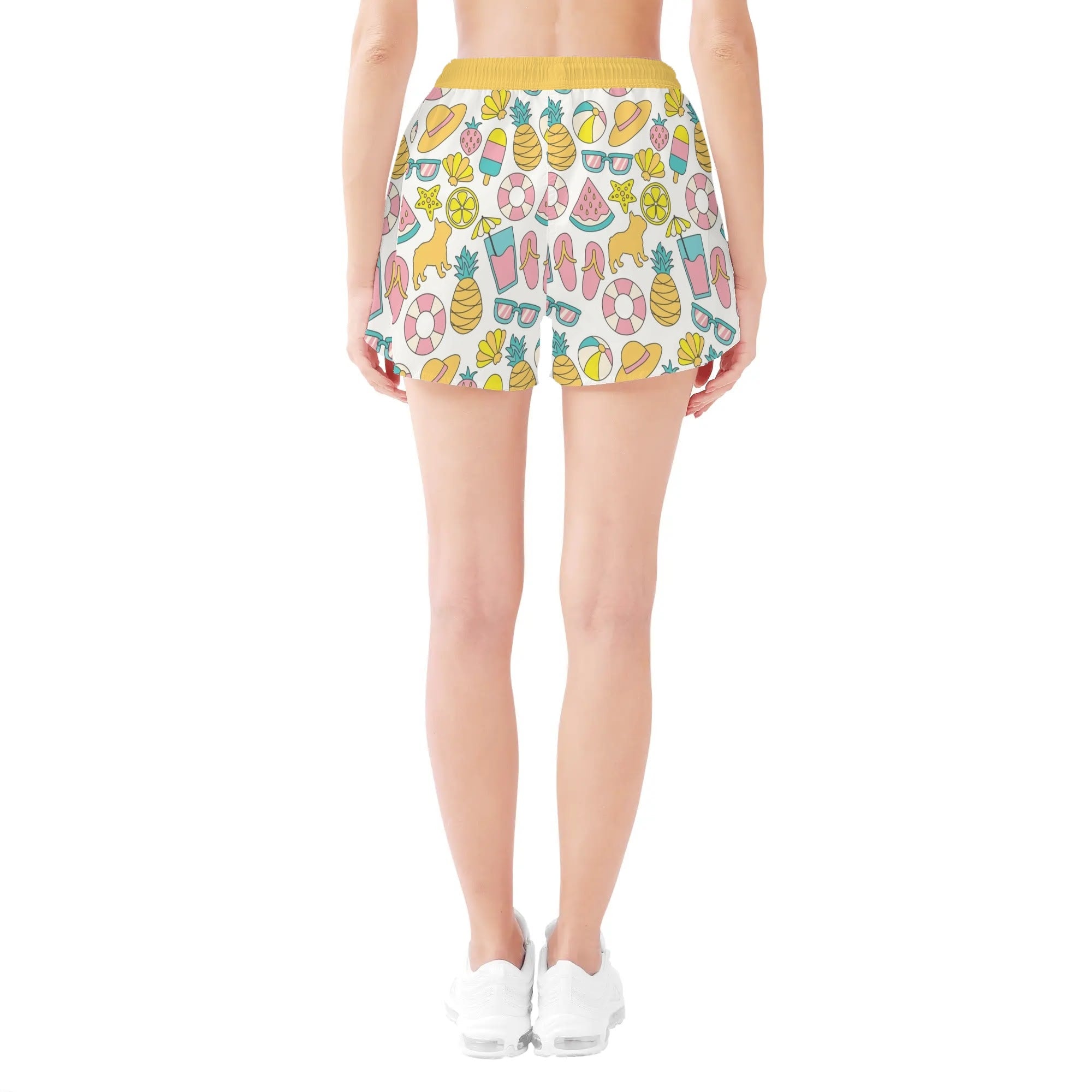 Boris French Bulldog Summer Shorts for Frenchie Enthusiasts-fadou