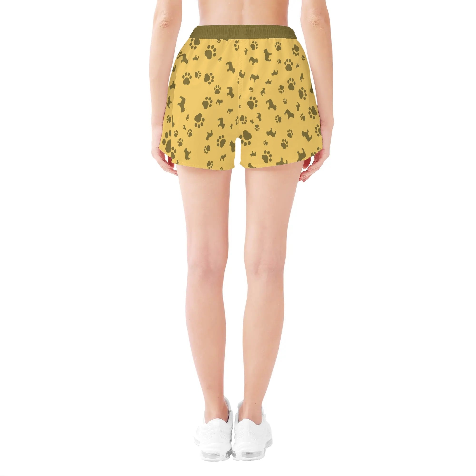 Pierre - Womens Beach Shorts for Frenchie Fans Everywhere-fadou