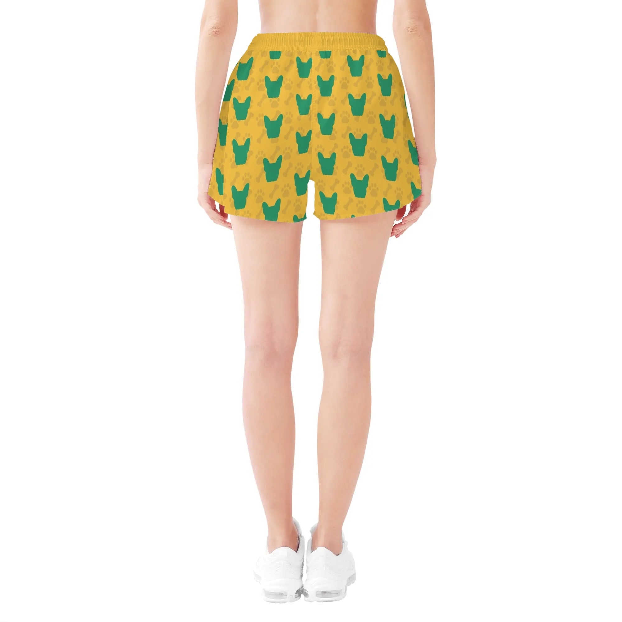 Toby French Bulldog Casual Shorts for Frenchie Enthusiasts-fadou