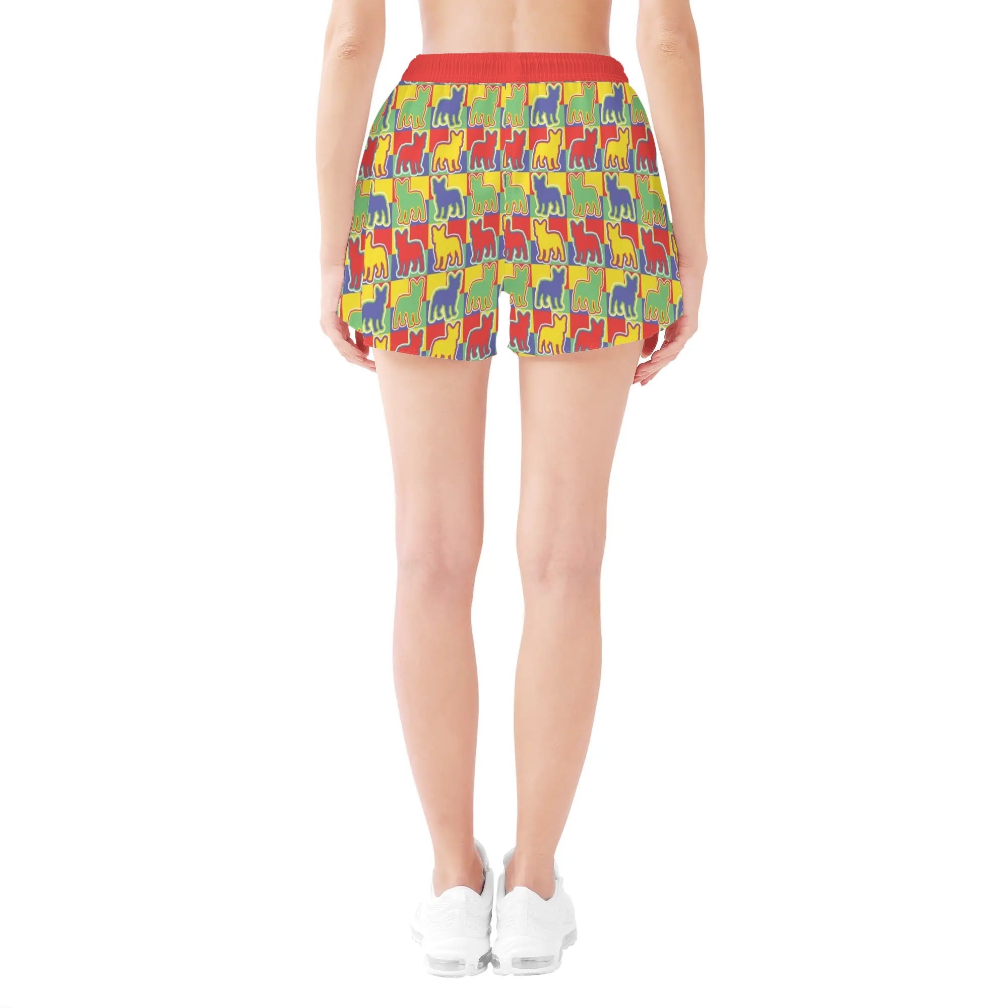 Dior French Bulldog Board Shorts for Frenchie Enthusiasts-fadou