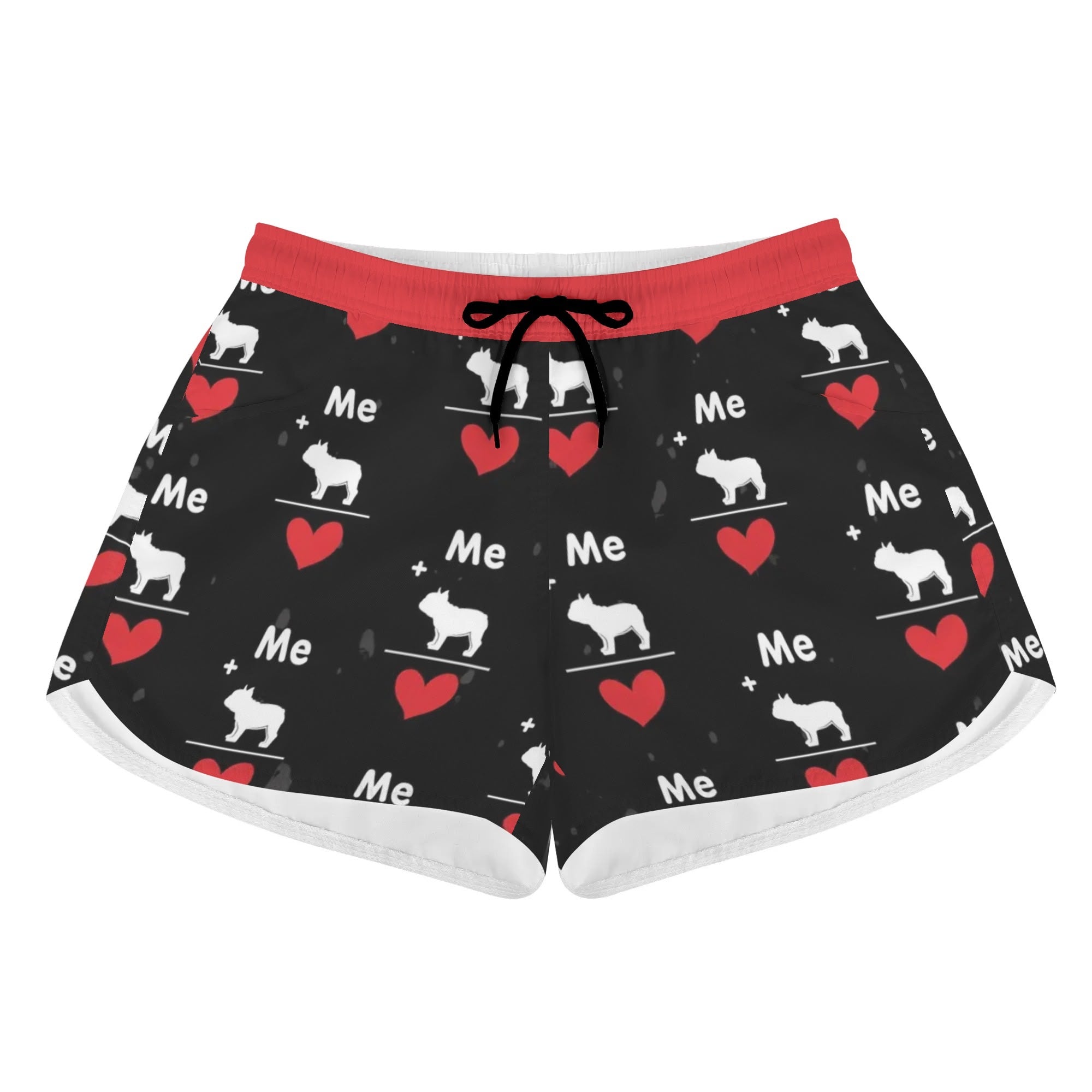 Gaston French Bulldog Board Shorts for Frenchie Enthusiasts-fadou