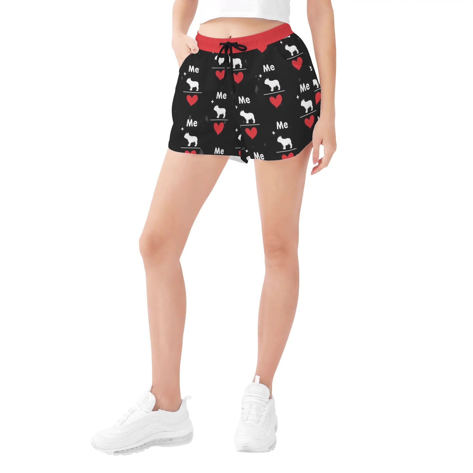 Gaston French Bulldog Board Shorts for Frenchie Enthusiasts-fadou