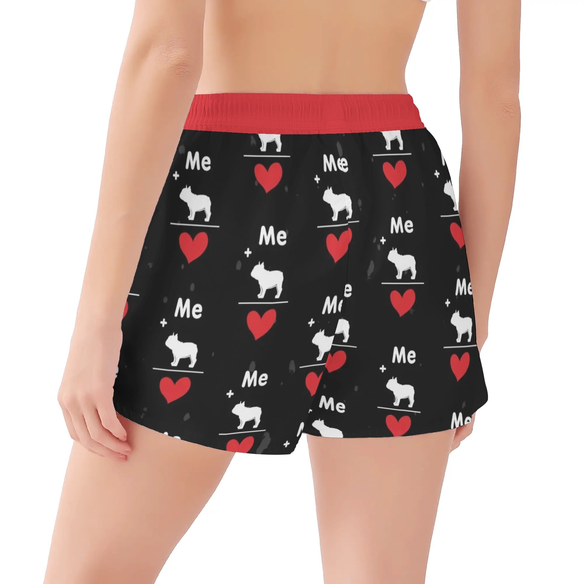 Gaston French Bulldog Board Shorts for Frenchie Enthusiasts-fadou