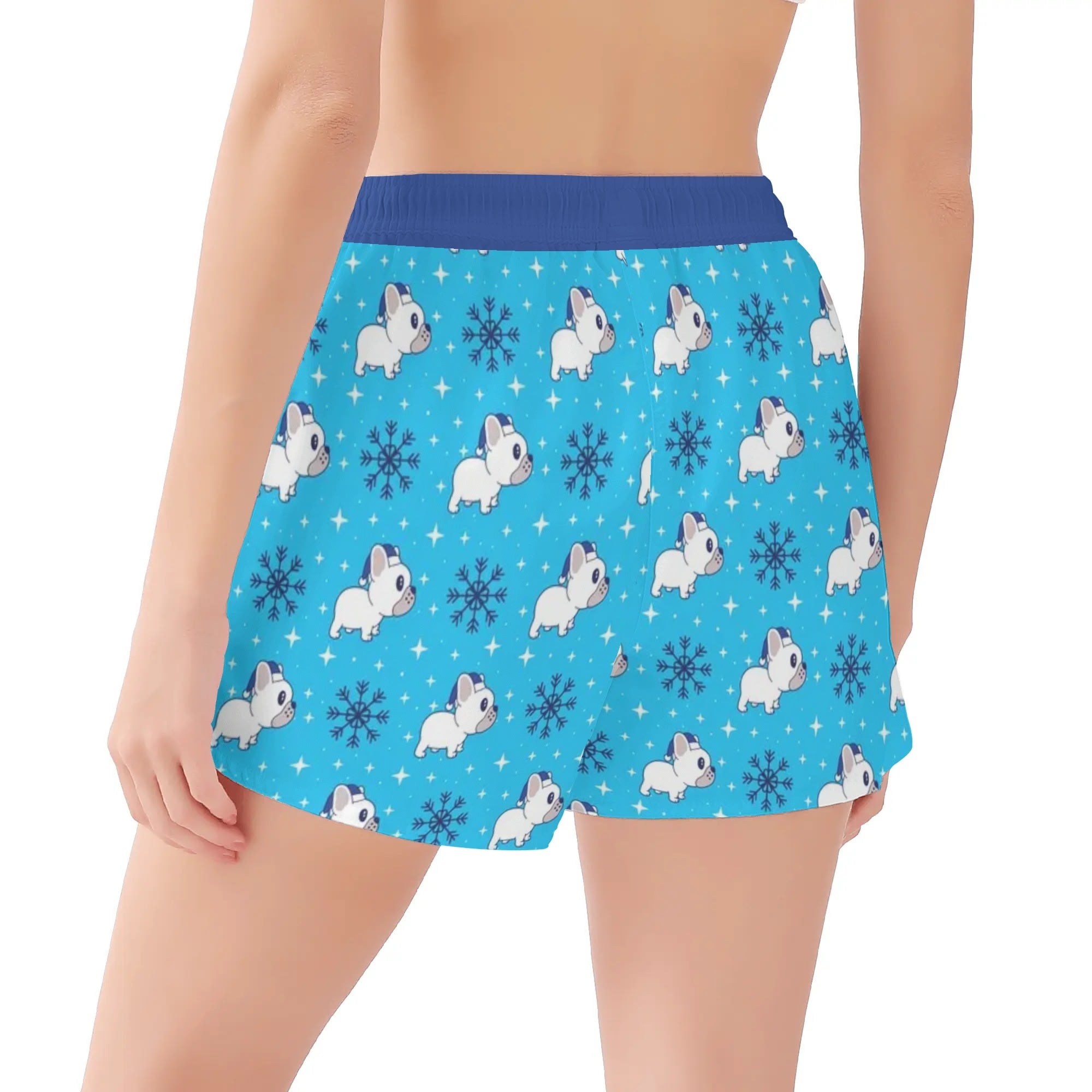 Bob French Bulldog Casual Shorts for Frenchie Enthusiasts-fadou