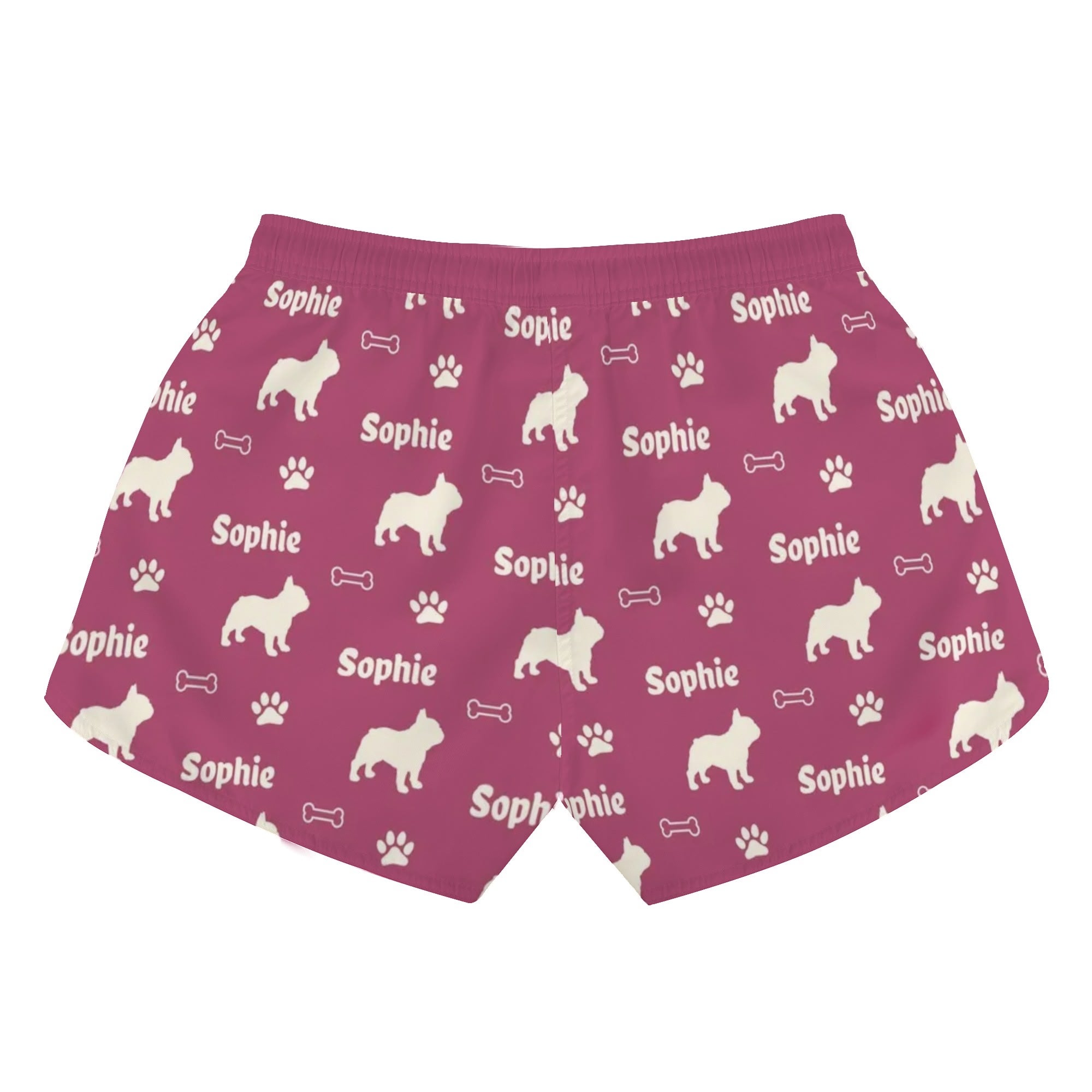French Bulldog Custom Casual Shorts for Frenchie Enthusiasts-fadou