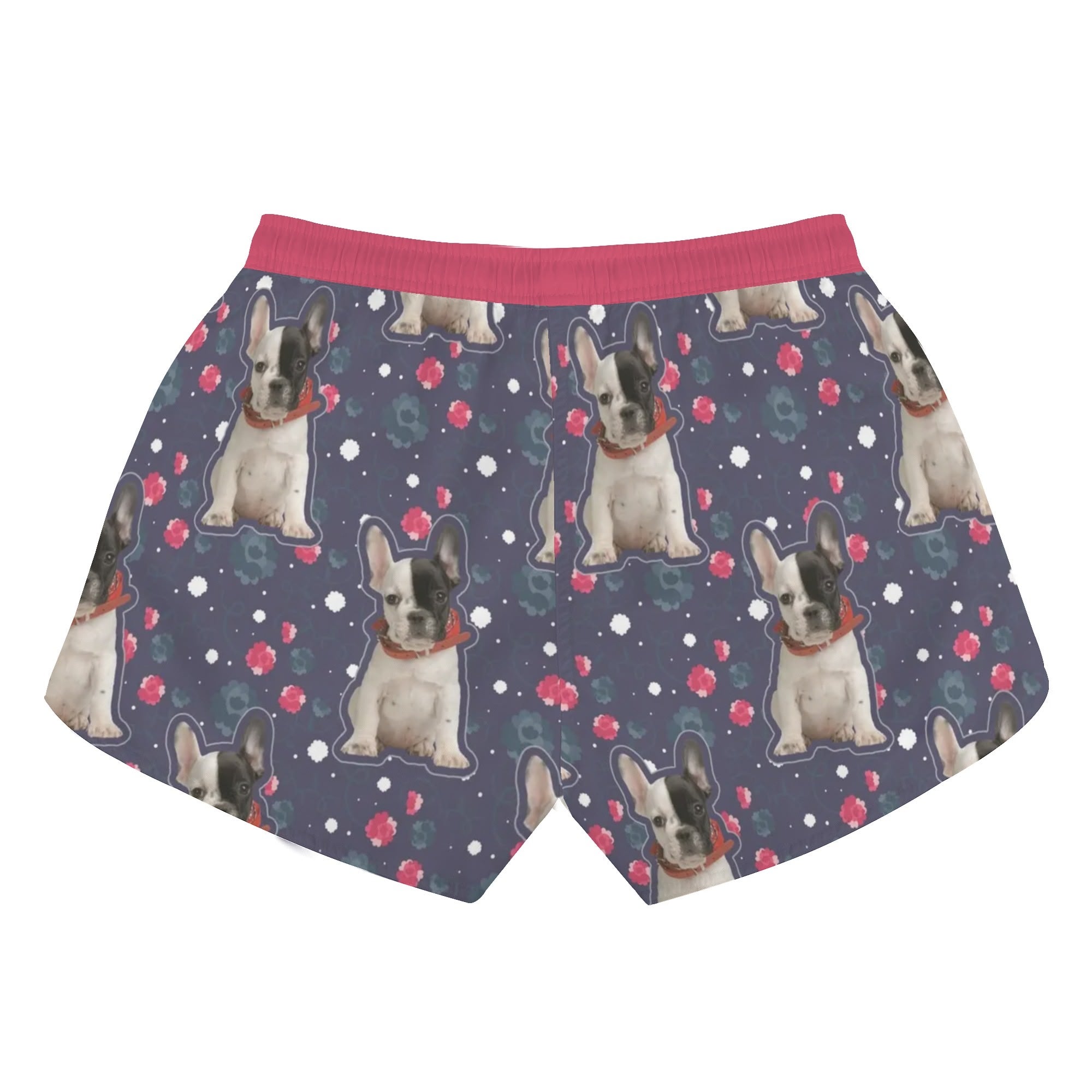 French Bulldog Custom Casual Shorts for Dog Moms & Dads-fadou