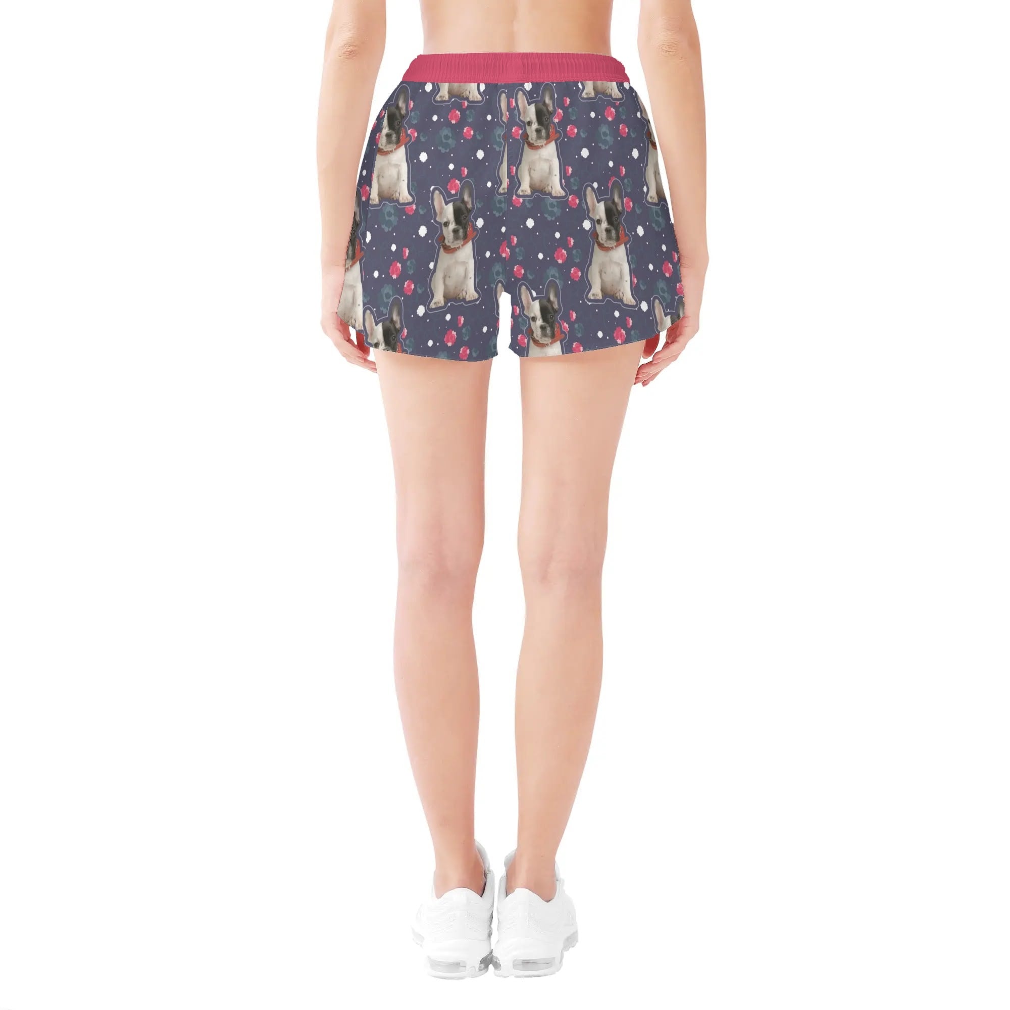 French Bulldog Custom Casual Shorts for Dog Moms & Dads-fadou
