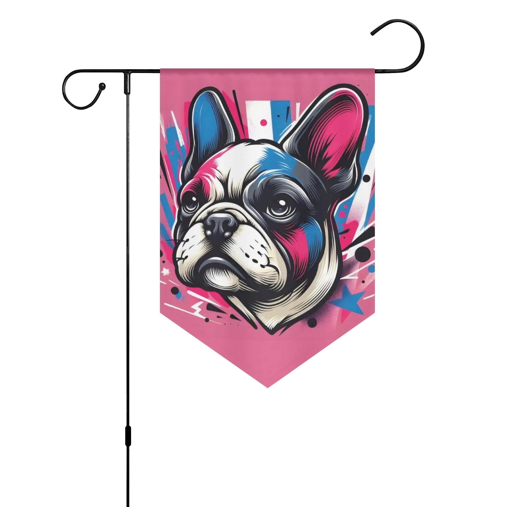 Callie French Bulldog Garden Flag for Frenchie Enthusiasts-fadou