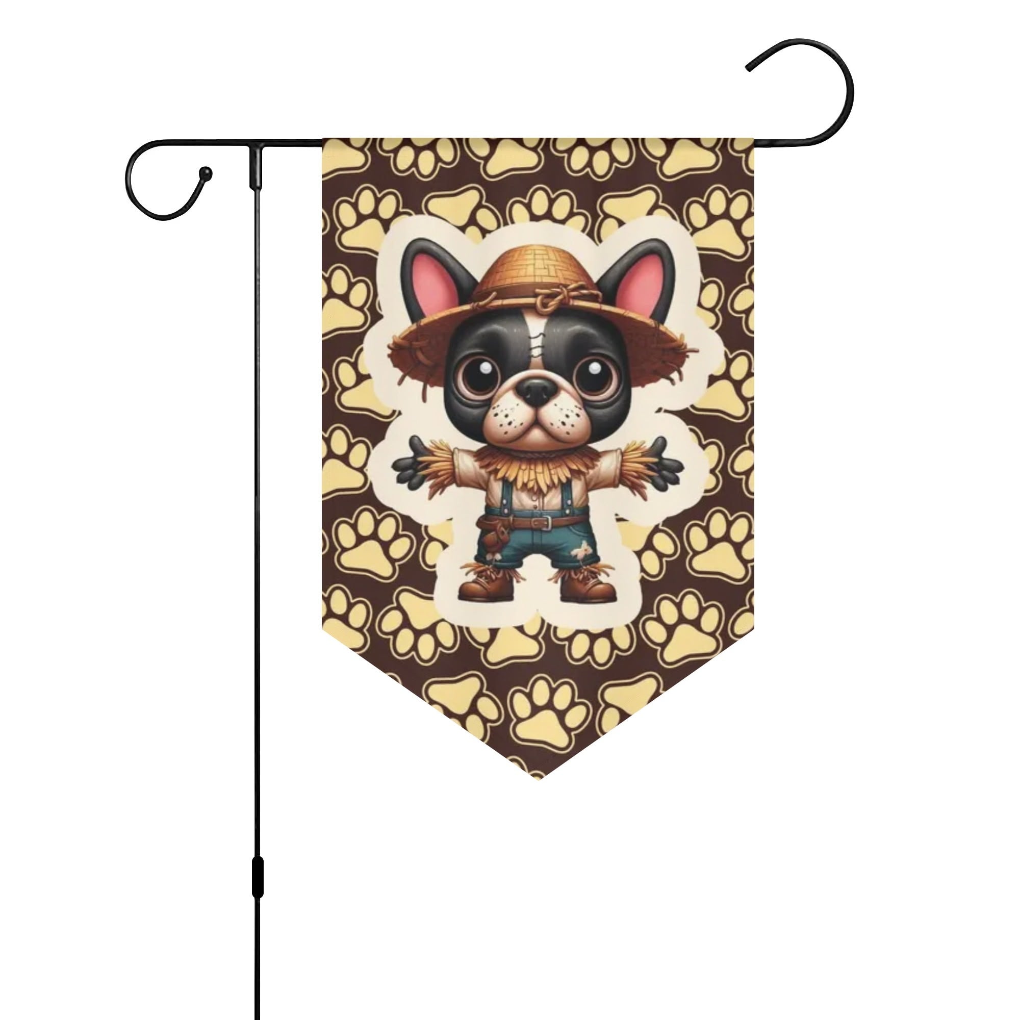 Chanel French Bulldog Outdoor Garden Decor for Frenchie Fans-fadou