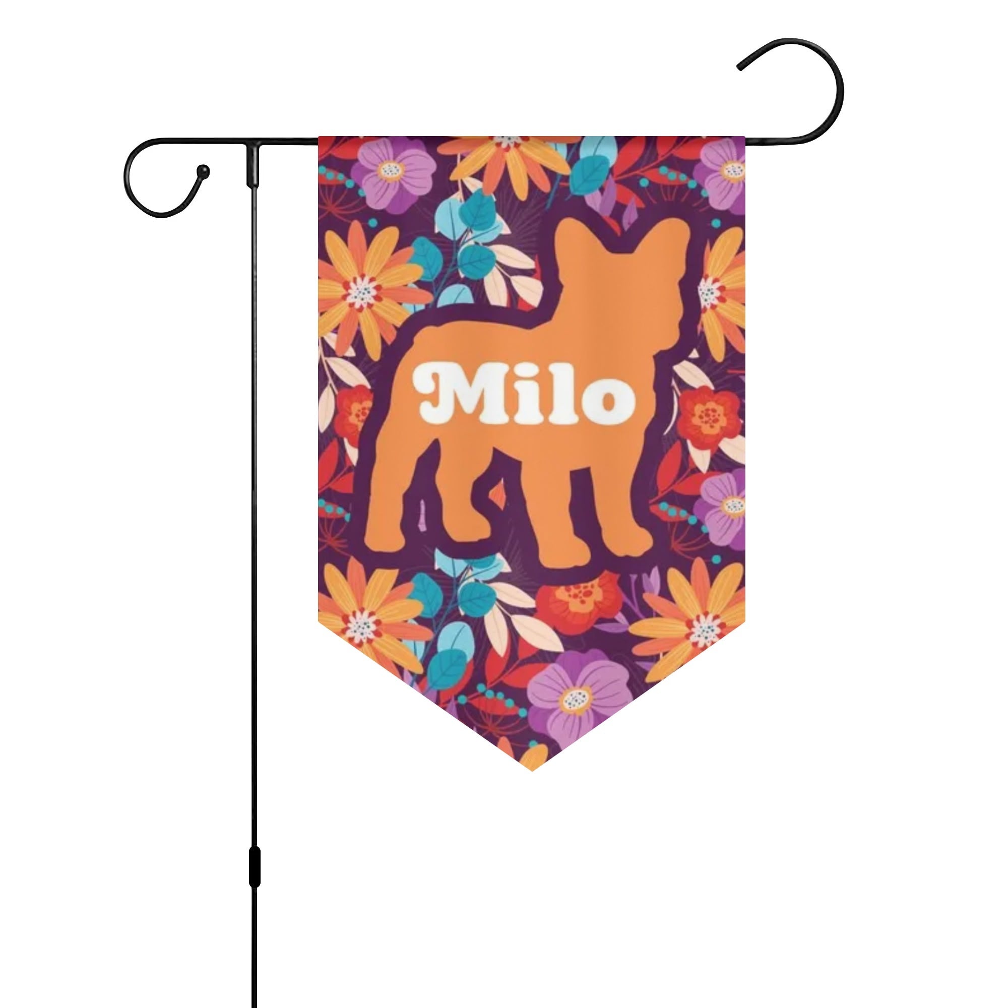 Frenchie Custom Outdoor Garden Decor for Dog Moms & Dads-fadou