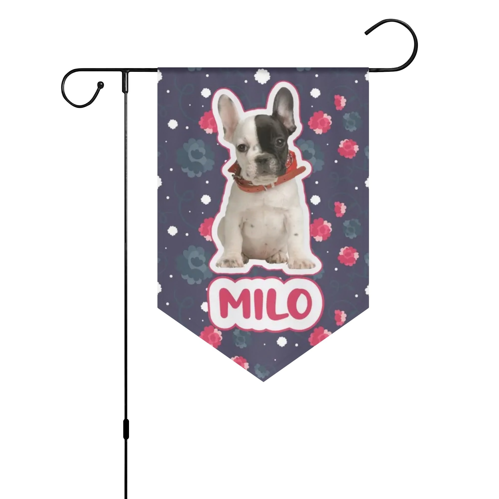 French Bulldog Custom Patio Flag for Frenchie Enthusiasts-fadou
