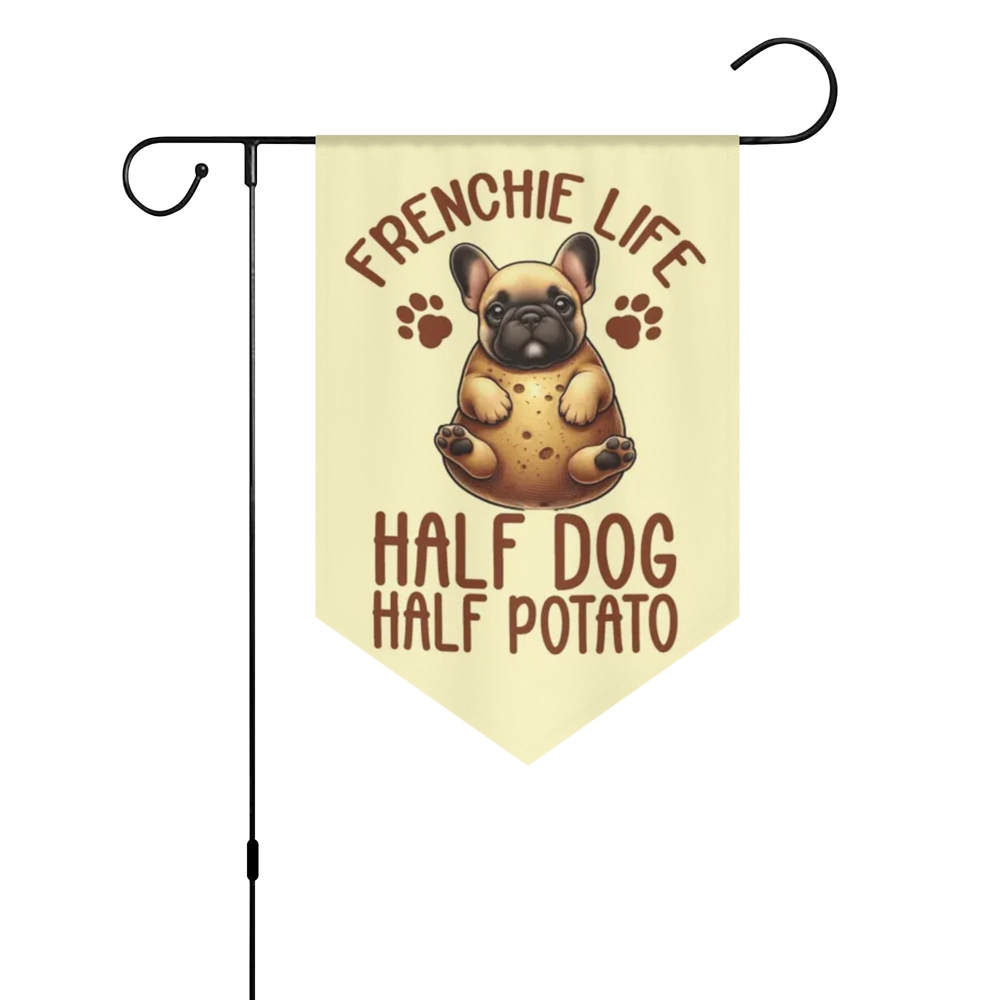 Hazel French Bulldog Outdoor Garden Decor for Bulldog Owners-fadou