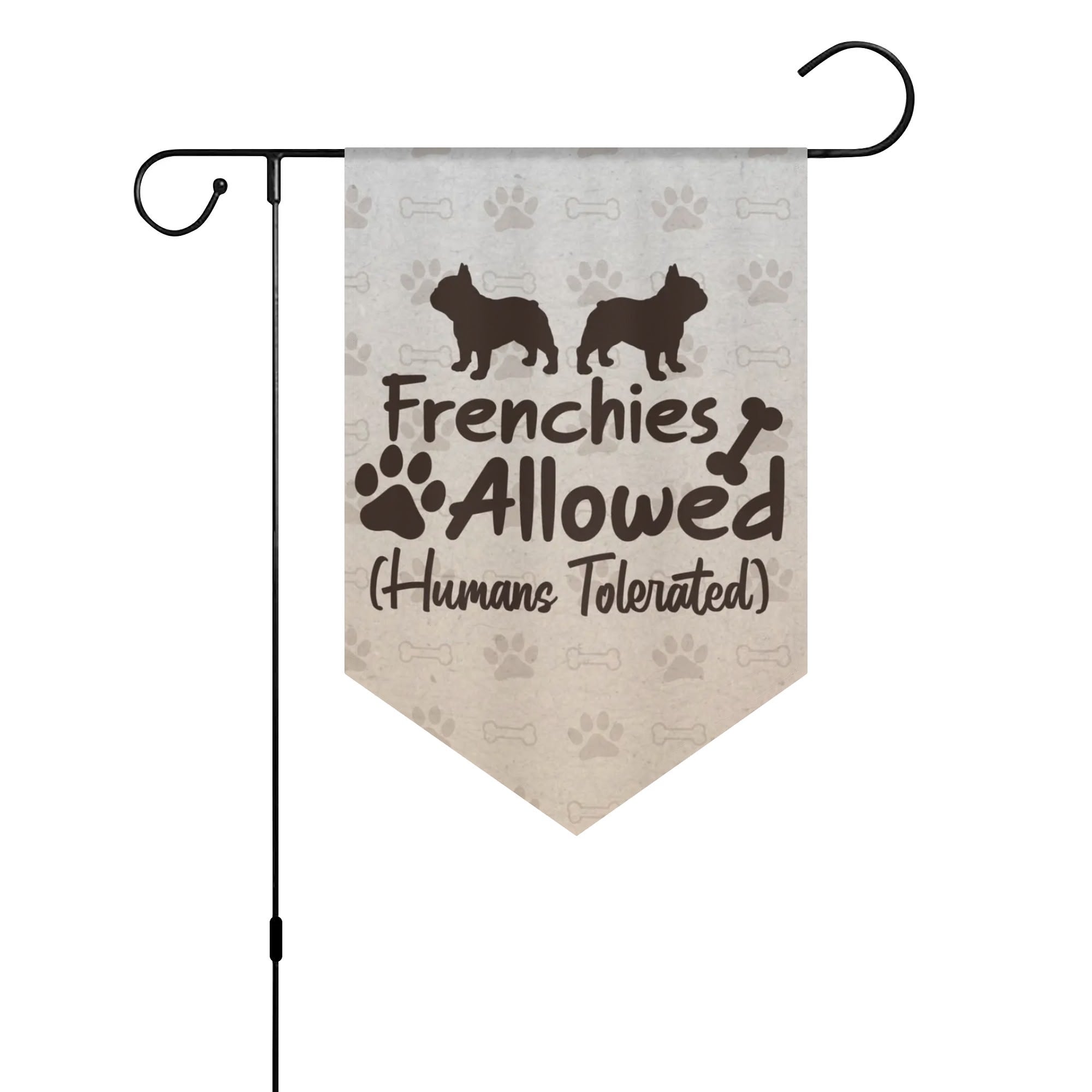 Walter French Bulldog Garden Flag for Frenchie Enthusiasts-fadou