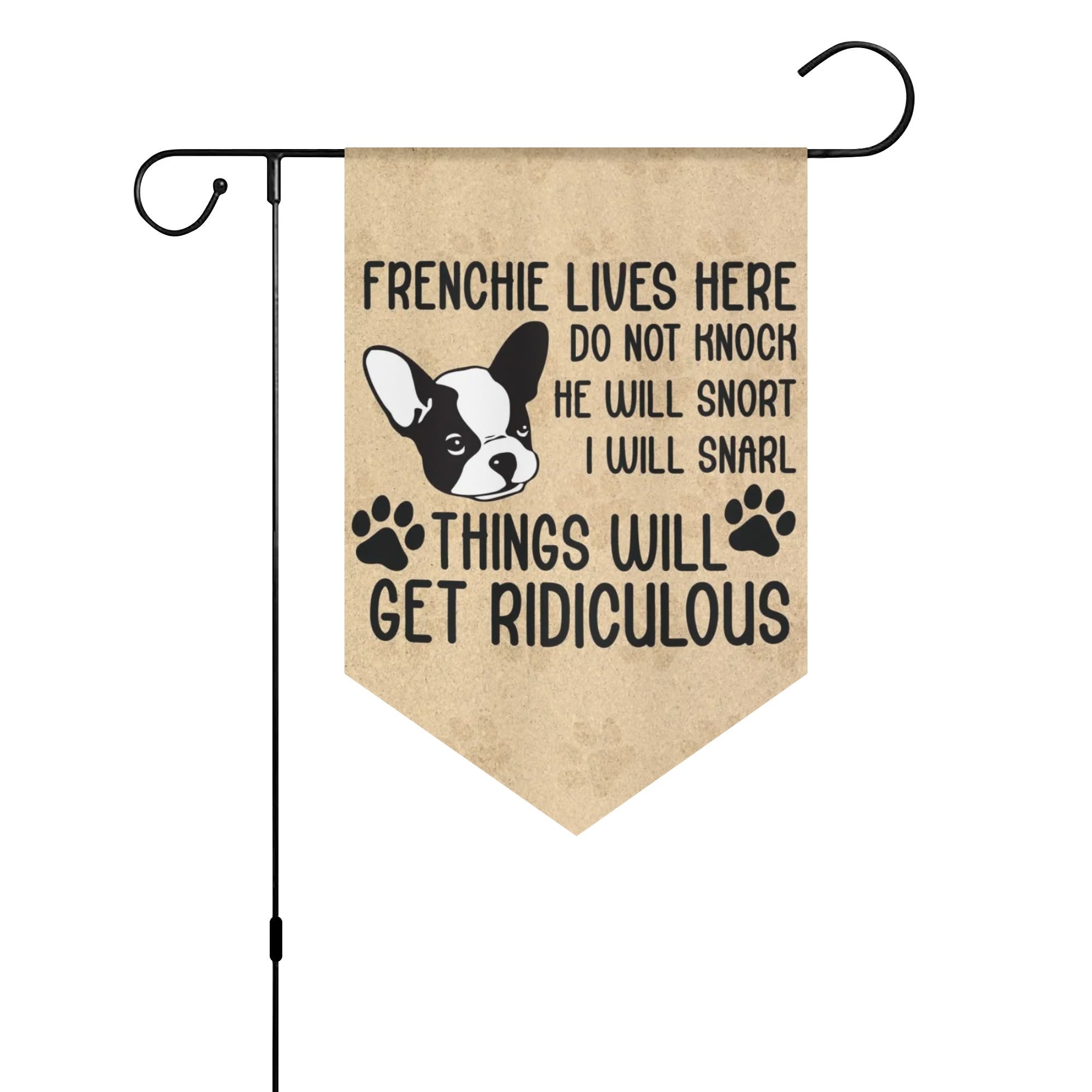 Stitch - Garden Flag Banner for Frenchie Fans Everywhere-fadou