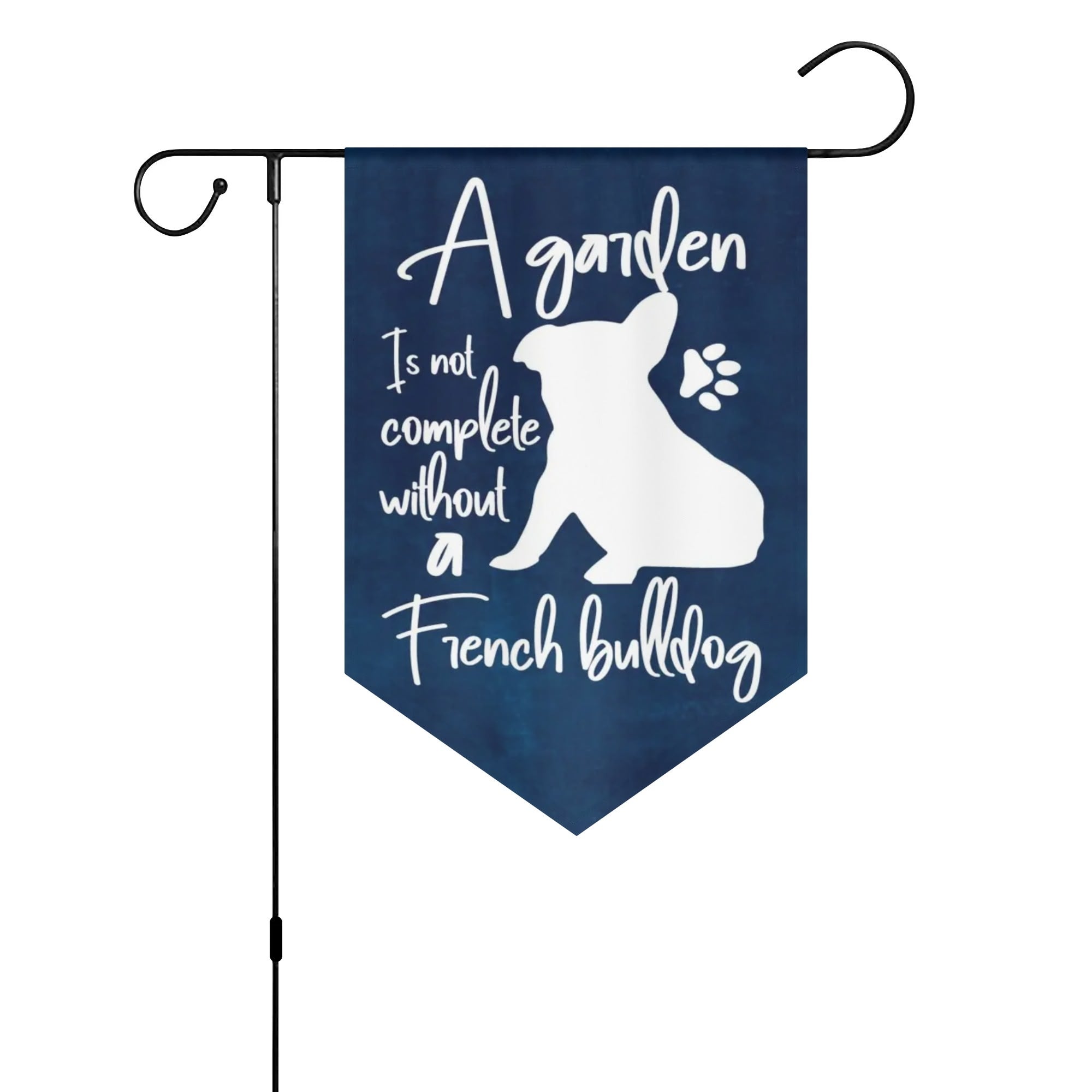 Lucy French Bulldog Patio Flag for Frenchie Enthusiasts-fadou
