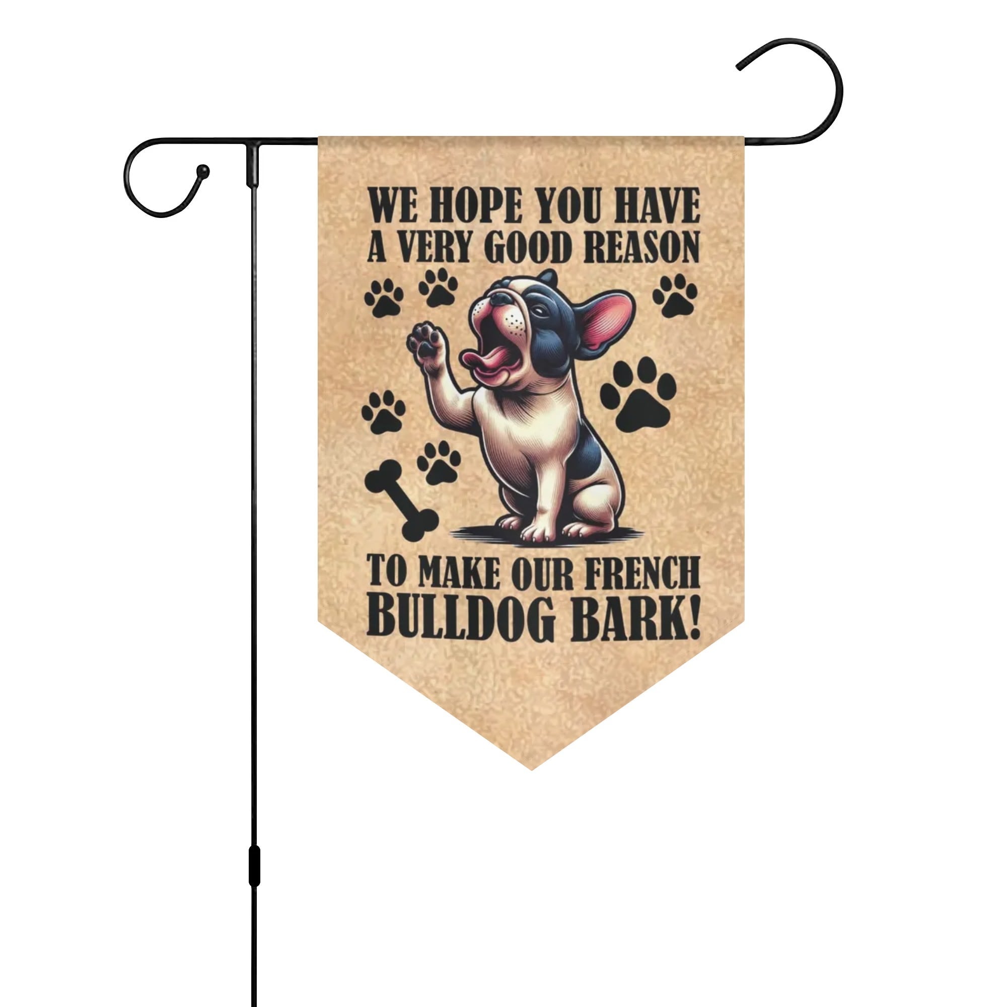 Ivy French Bulldog Outdoor Garden Decor for Frenchie Enthusiasts-fadou