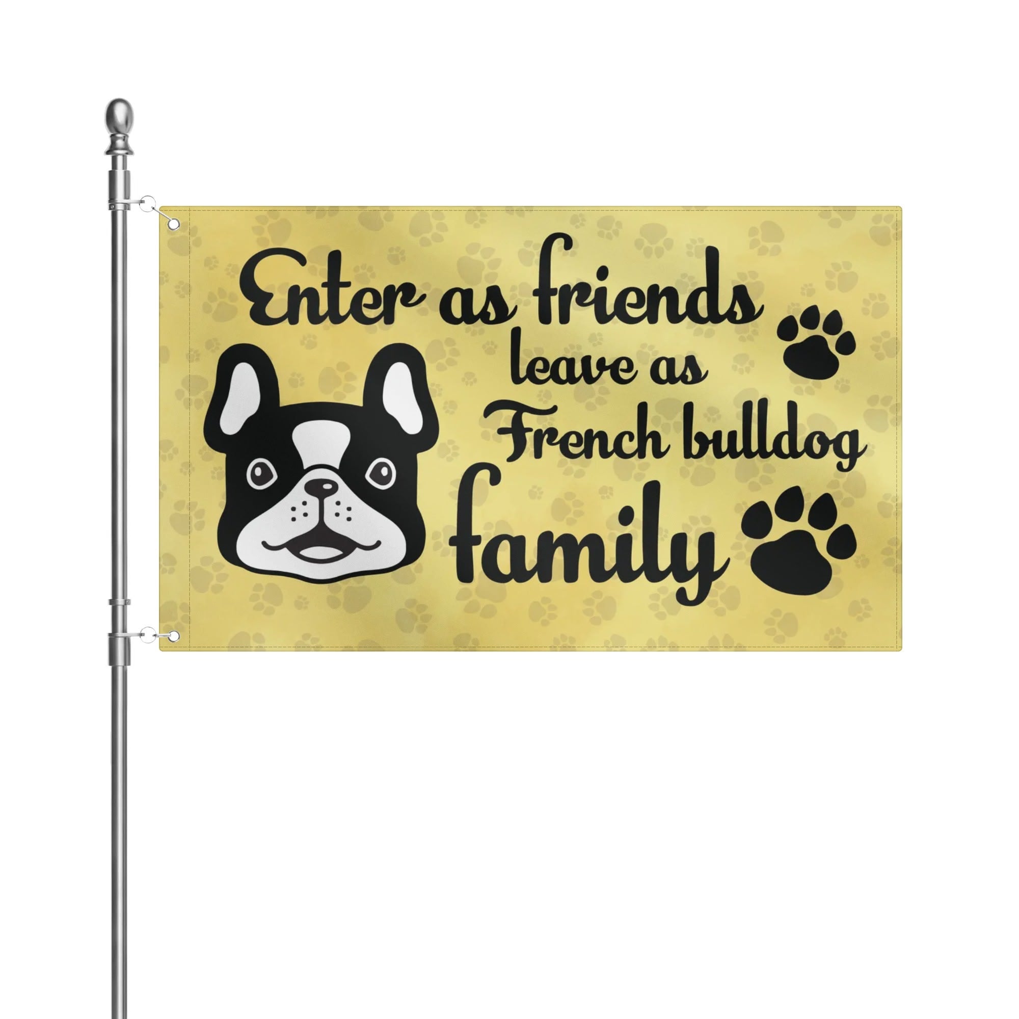 Sophie - Garden Flags for Frenchie Lovers for Dog Moms & Dads-fadou