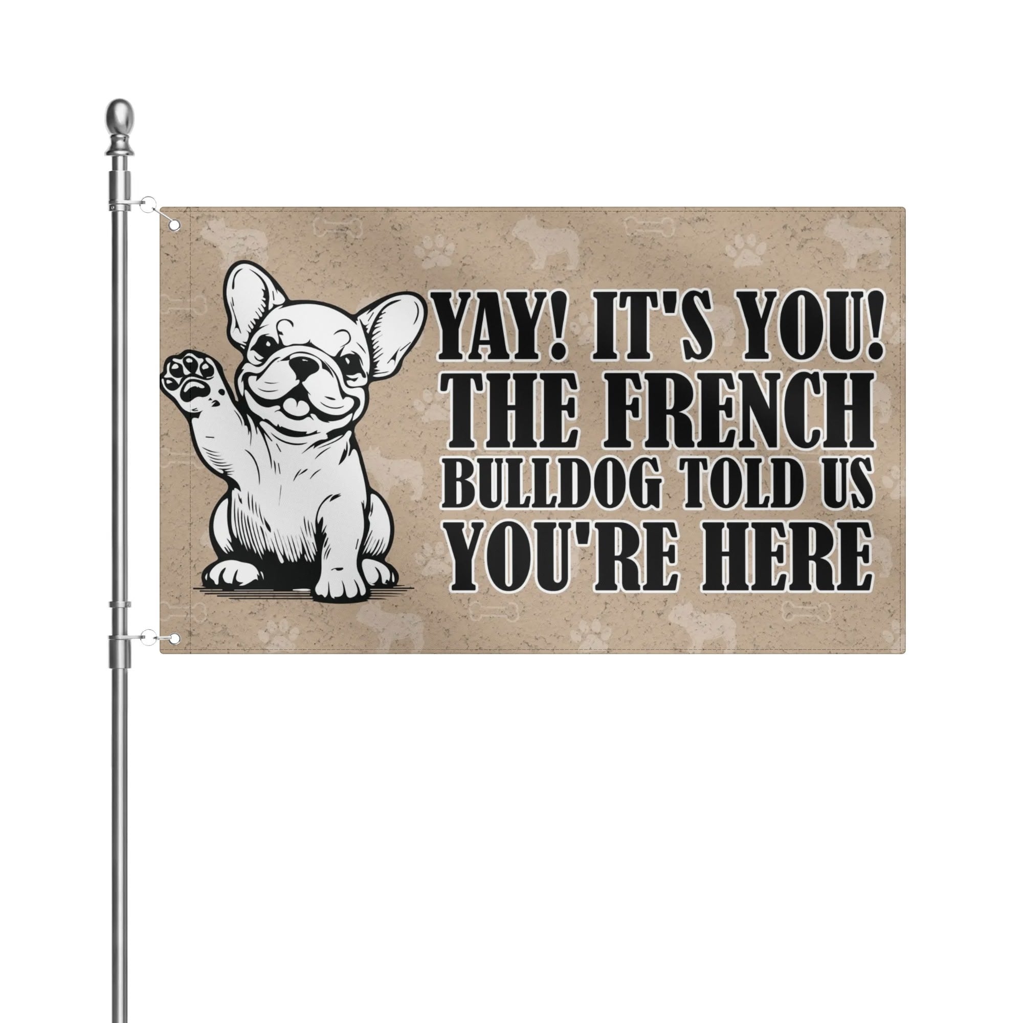 Max French Bulldog Outdoor Garden Decor for Frenchie Fans-fadou