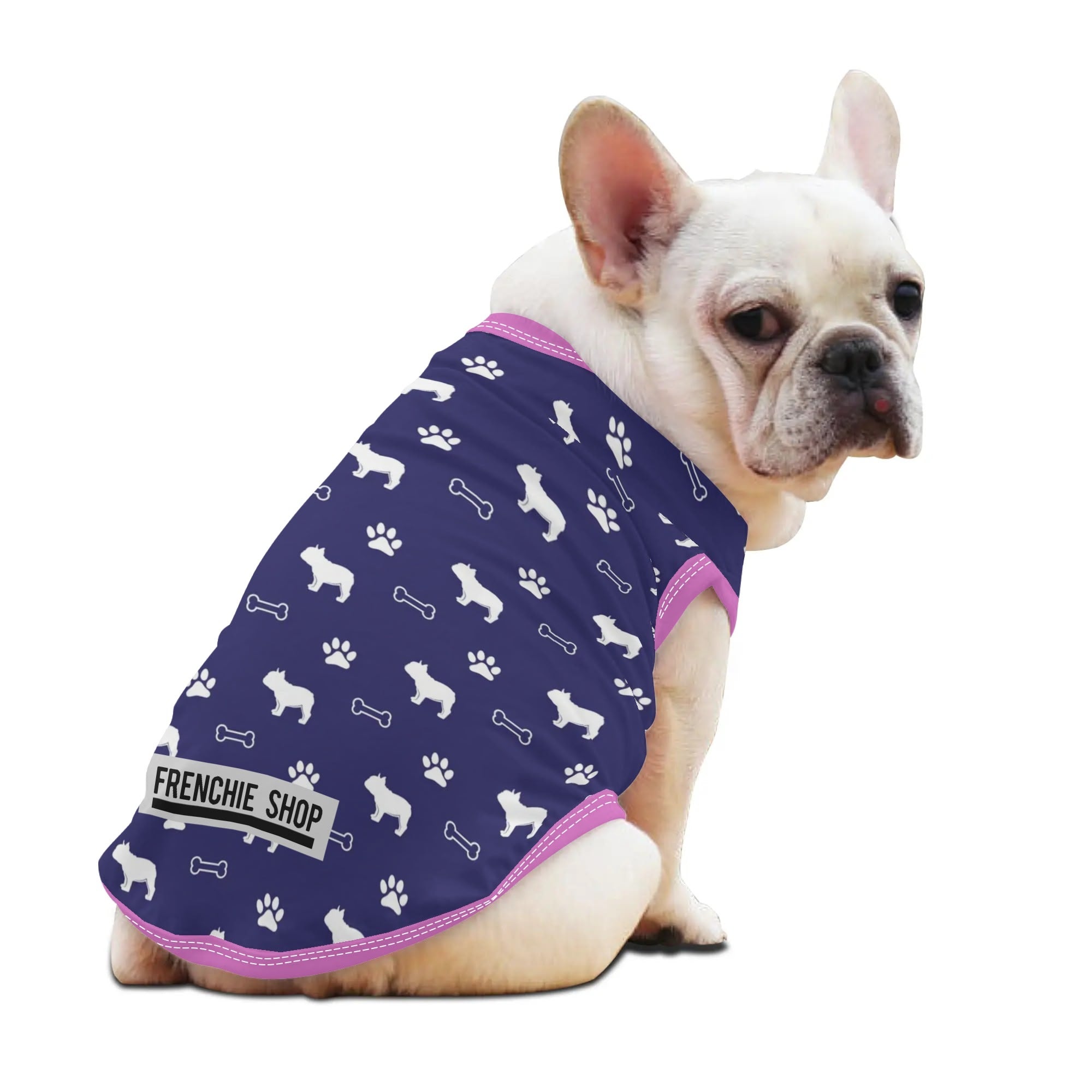Leo - Shirt for Frenchies - Frenchie Shop Original for Cozy Nights-fadou