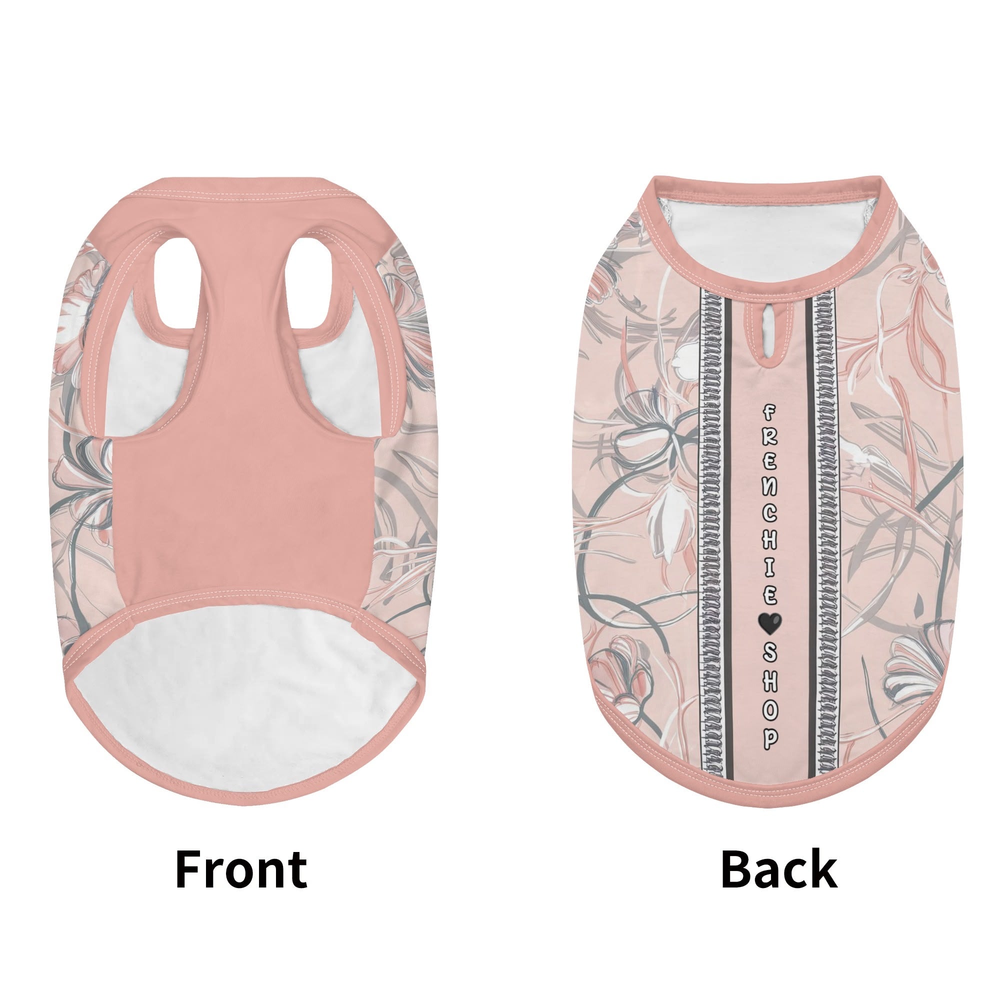 Chandler French Bulldog Dog Outfit for Brachycephalic Dogs-fadou