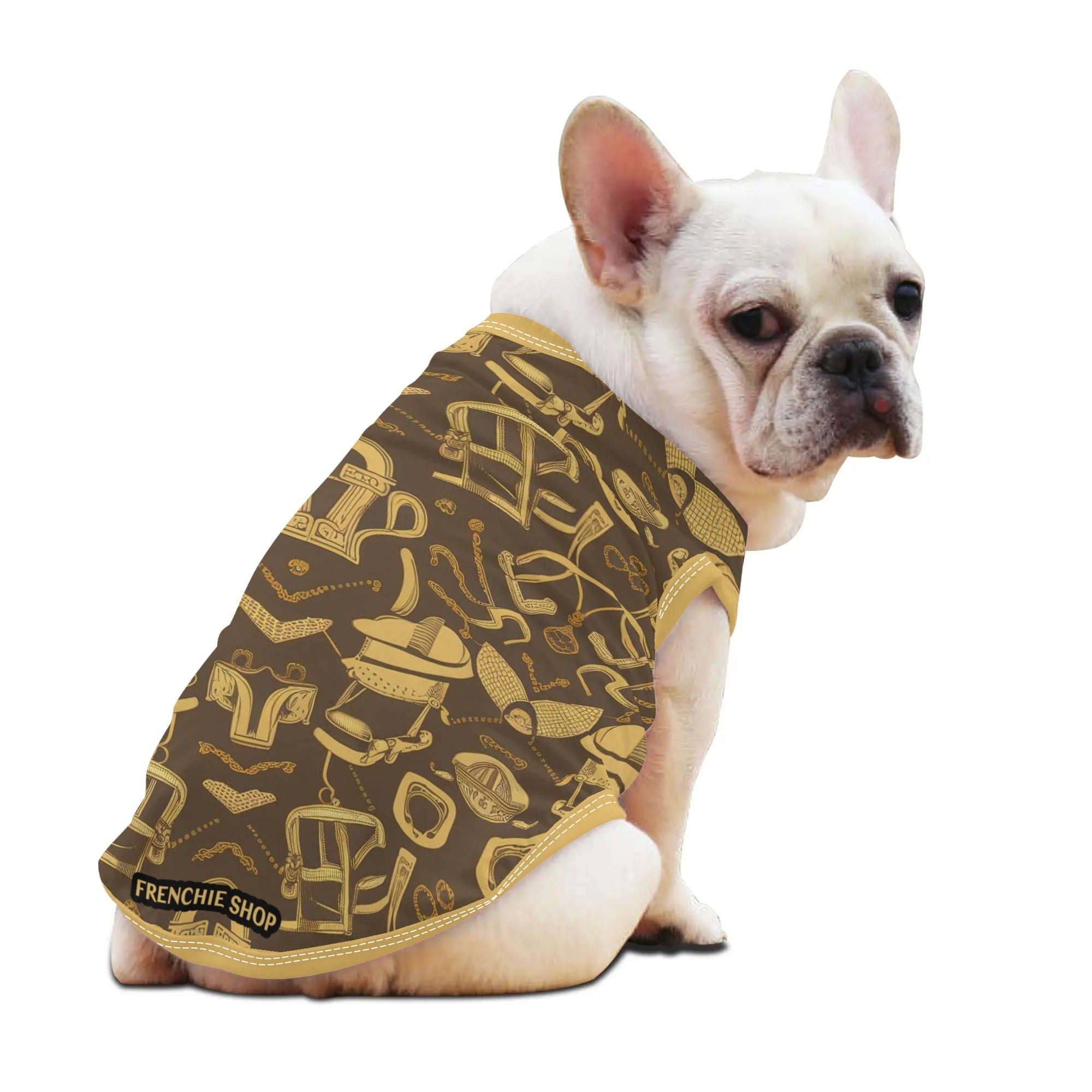 Archie French Bulldog Dog Outfit for Brachycephalic Dogs-fadou