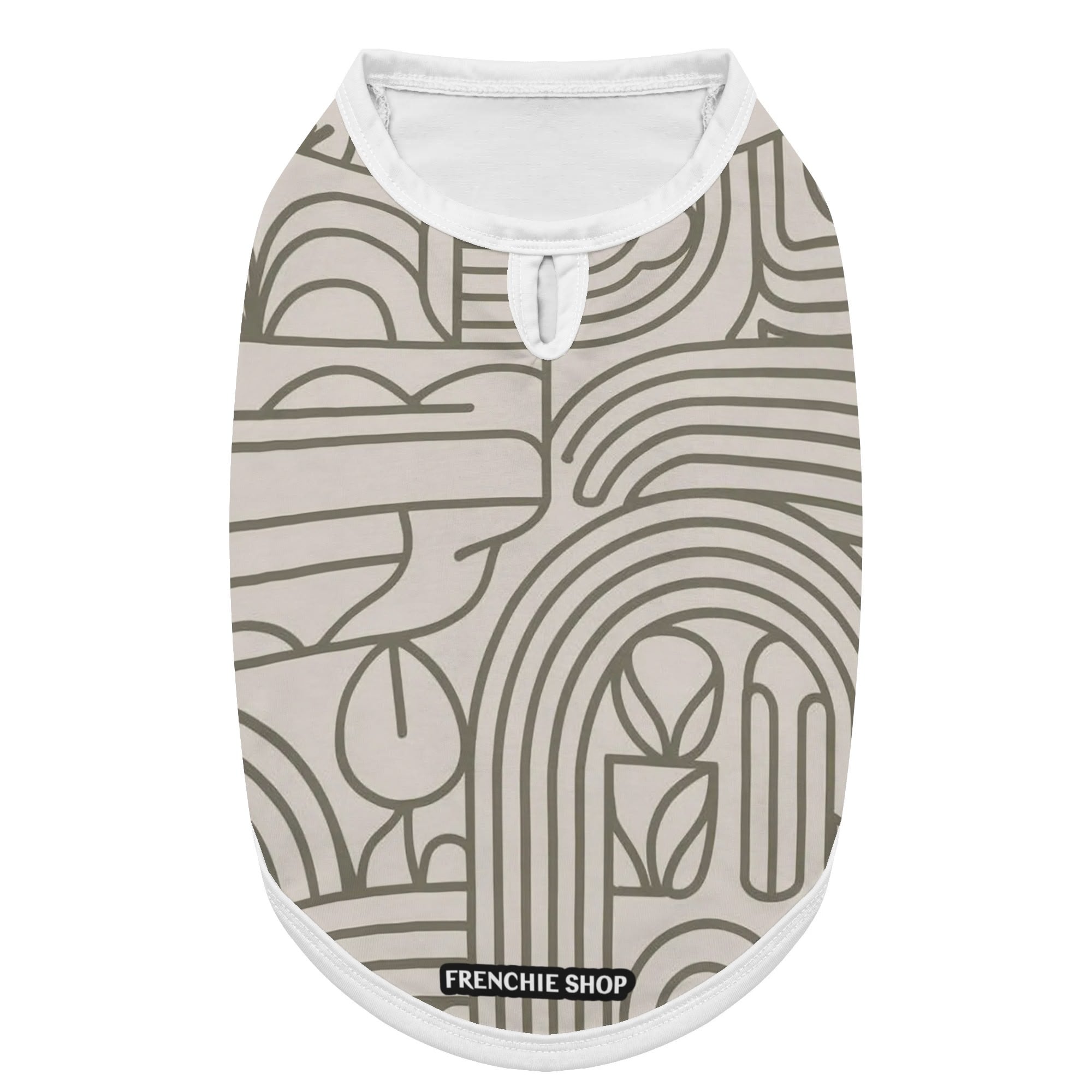 Princess French Bulldog Pet Top for Brachycephalic Dogs-fadou