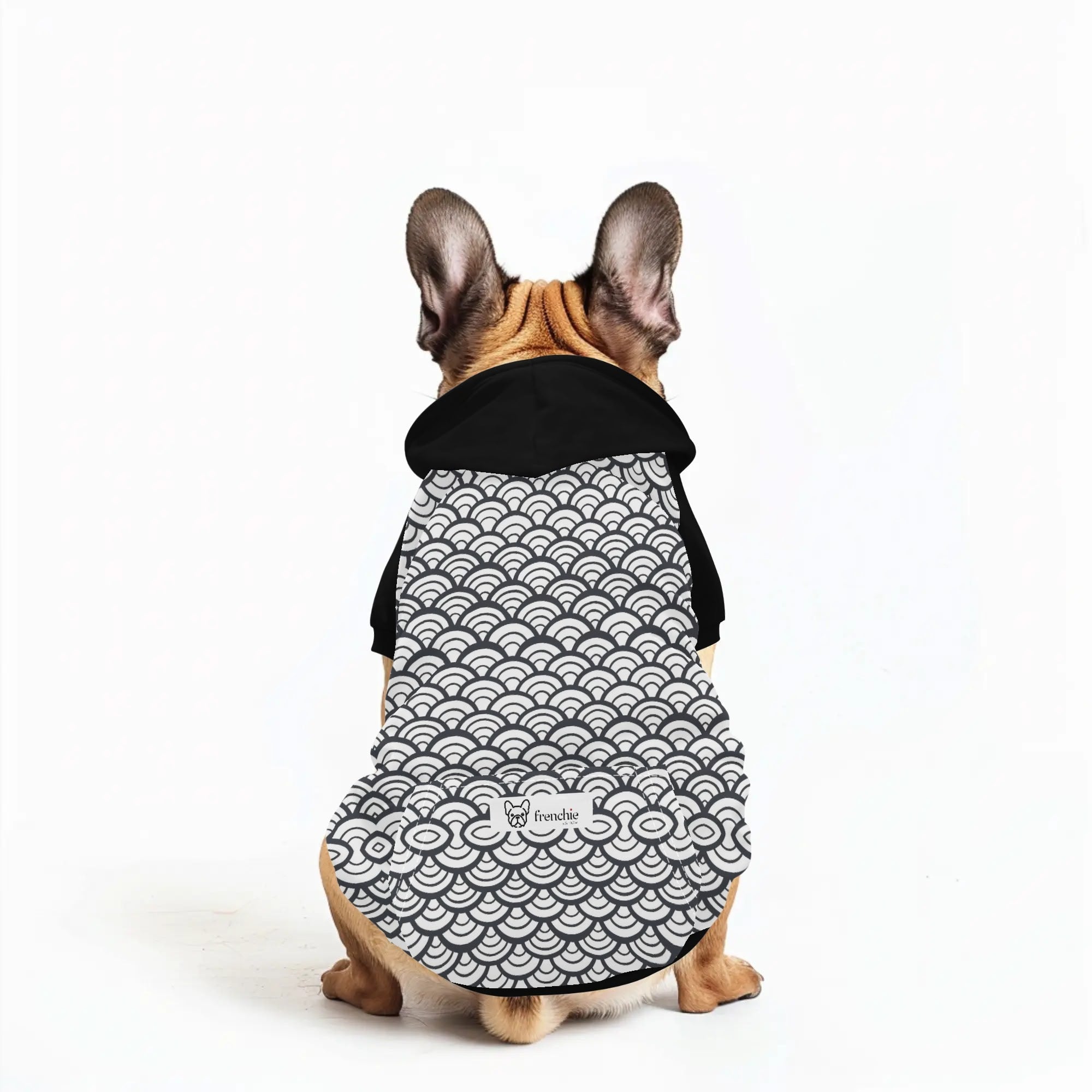 Kobe French Bulldog Fleece Hoodie for Training Sessions-fadou