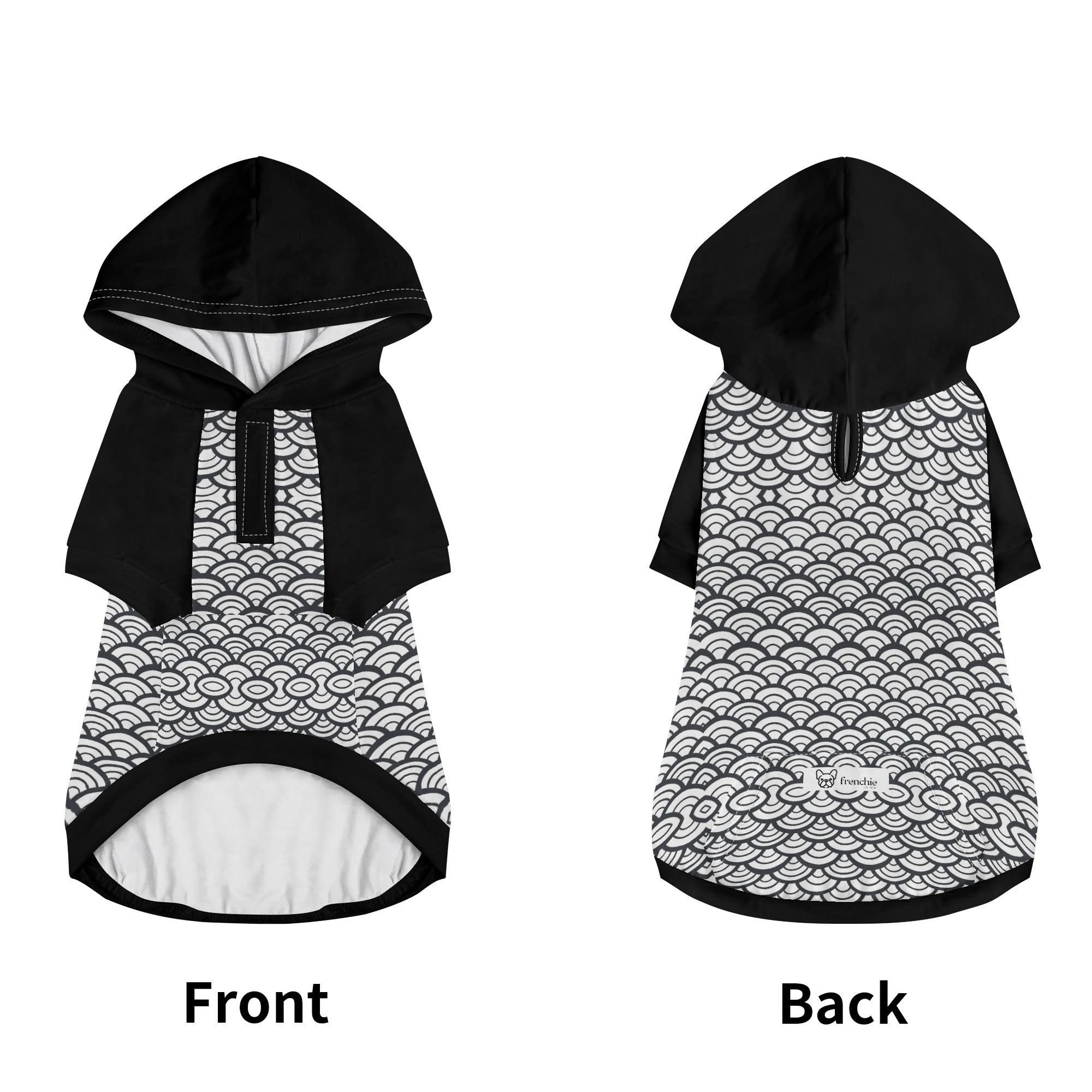 Kobe French Bulldog Fleece Hoodie for Training Sessions-fadou