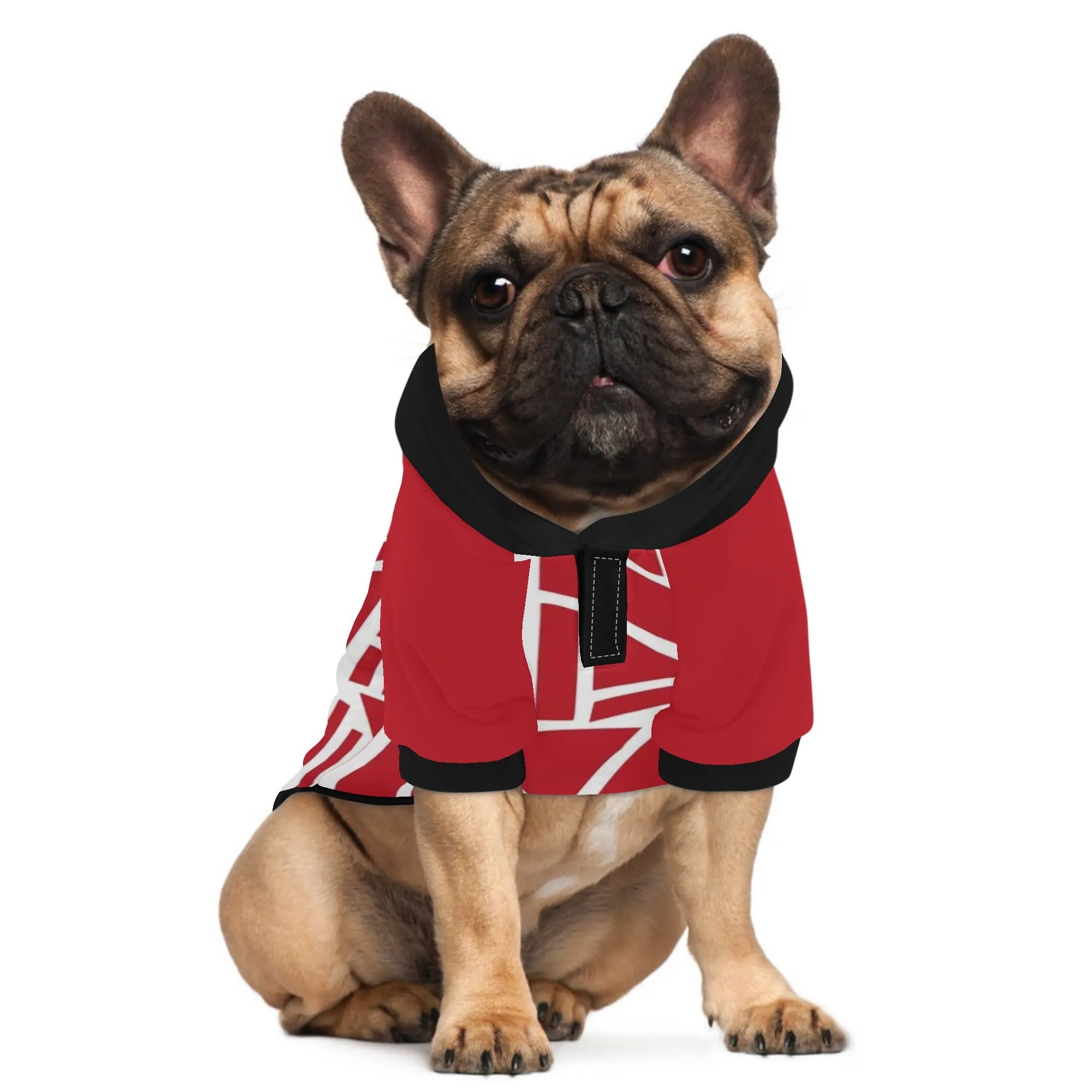 Duke French Bulldog Fleece Hoodie for Training Sessions-fadou