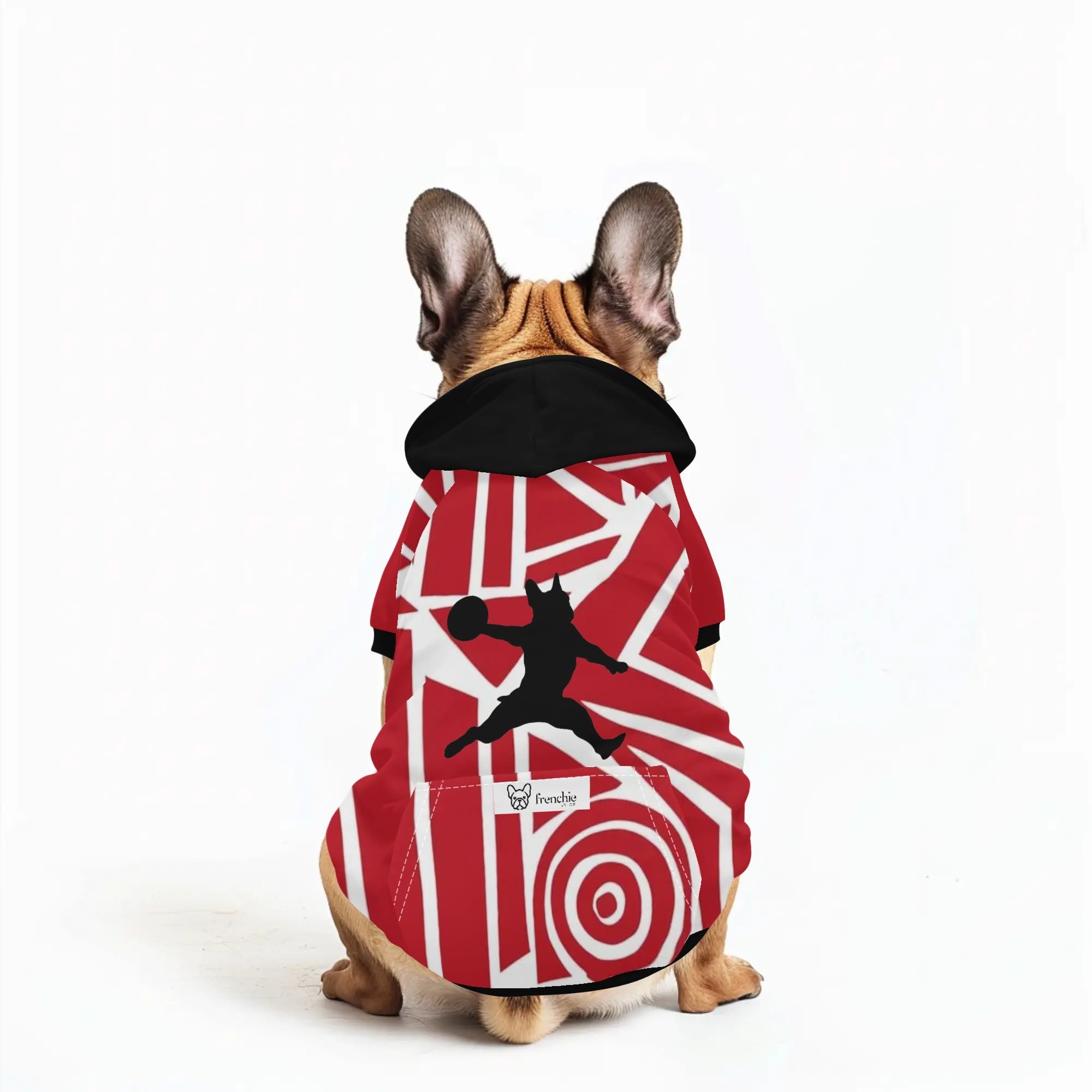 Duke French Bulldog Fleece Hoodie for Training Sessions-fadou