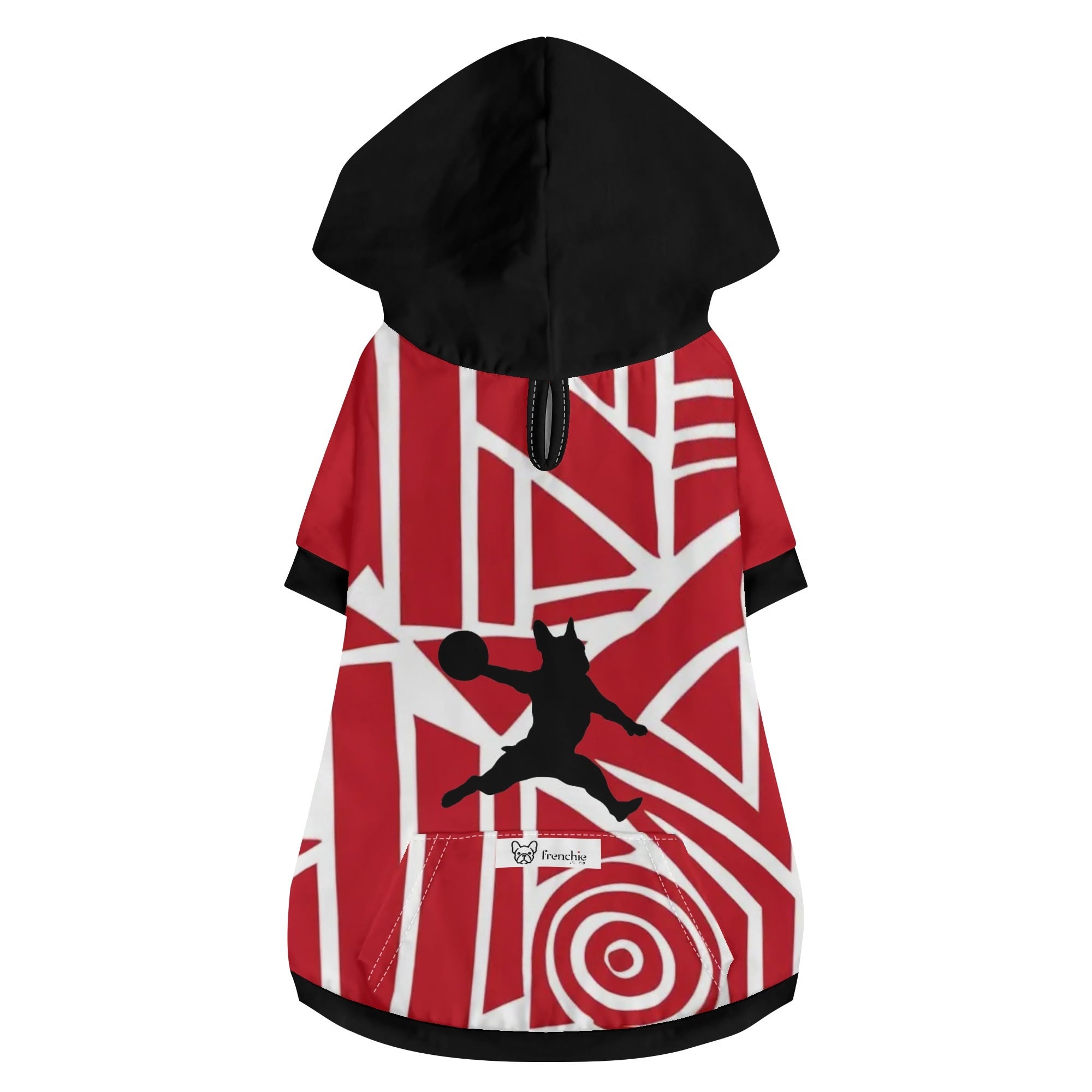 Duke French Bulldog Fleece Hoodie for Training Sessions-fadou