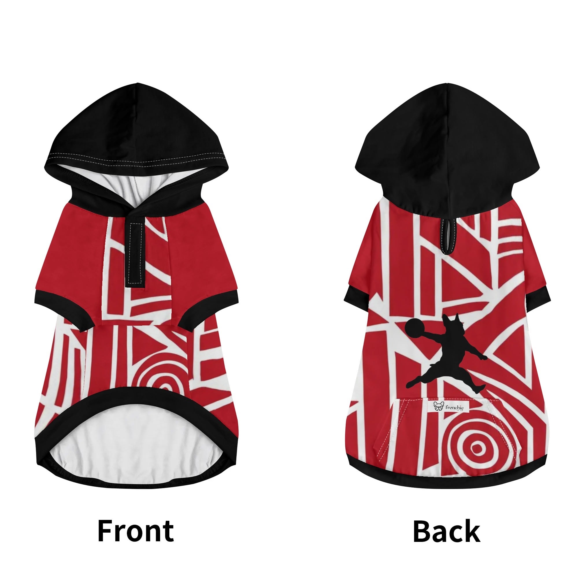 Duke French Bulldog Fleece Hoodie for Training Sessions-fadou
