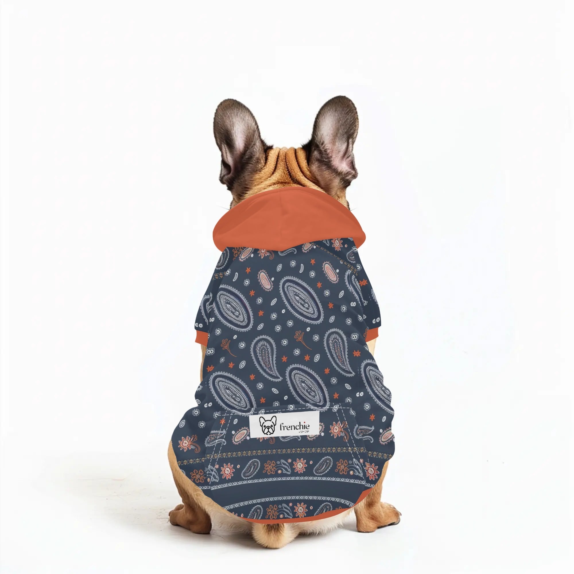 Beau French Bulldog Fleece Hoodie for Training Sessions-fadou