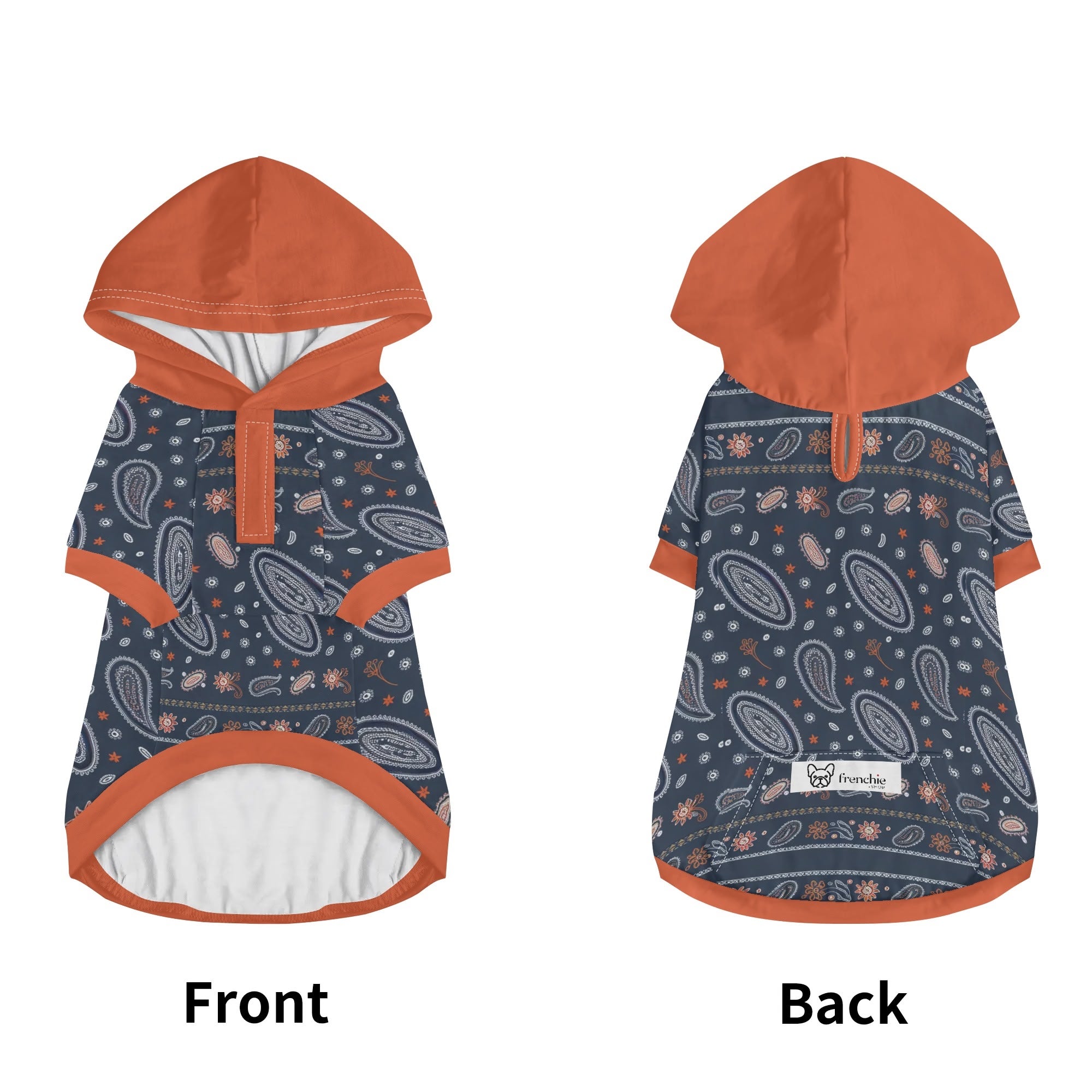 Beau French Bulldog Fleece Hoodie for Training Sessions-fadou