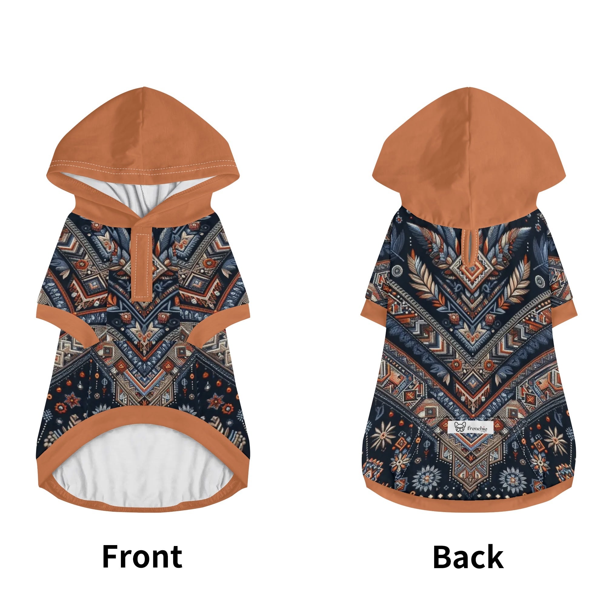 Xena French Bulldog Pet Sweatshirt for Short-Nosed Dogs-fadou