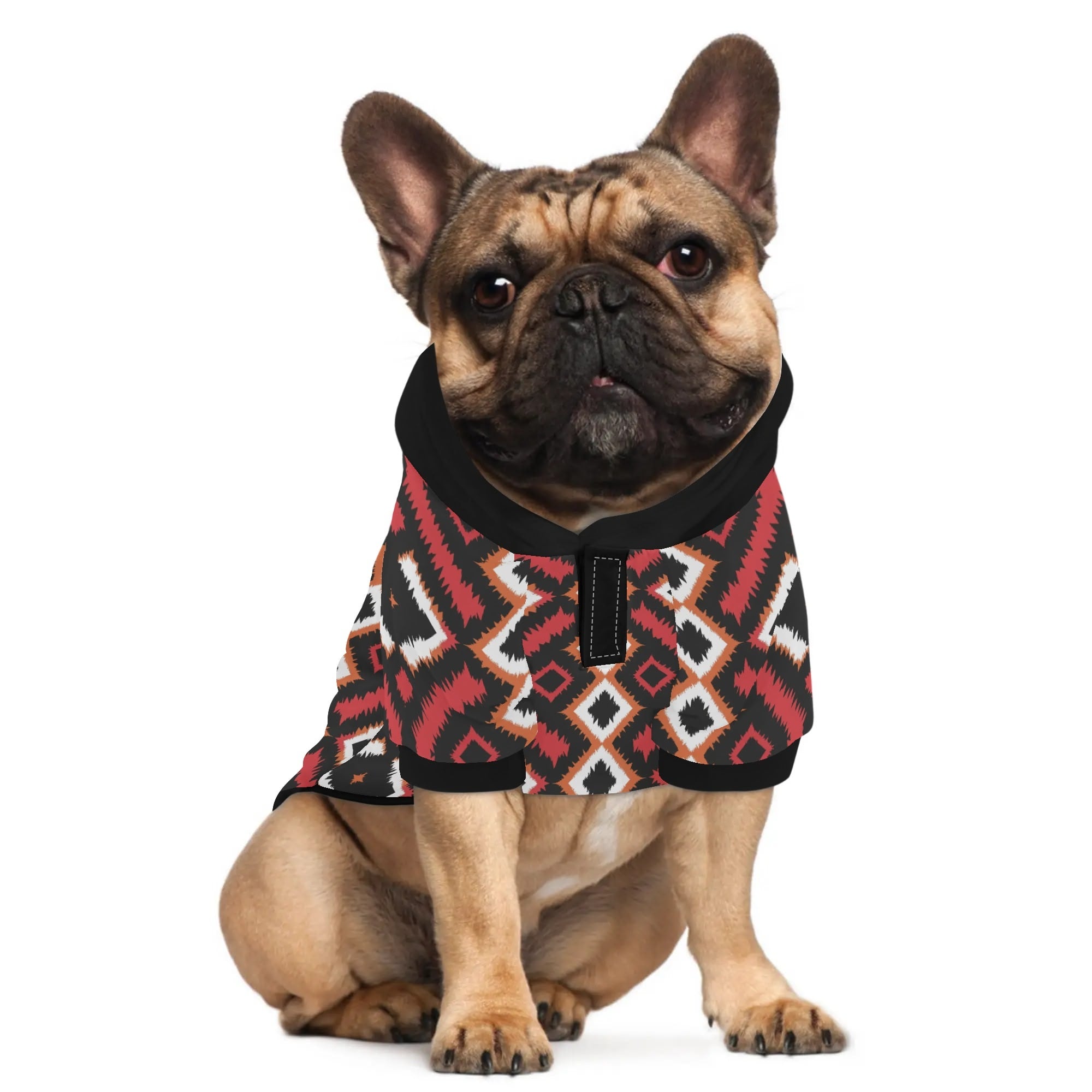 Riley French Bulldog Fleece Hoodie for Training Sessions-fadou