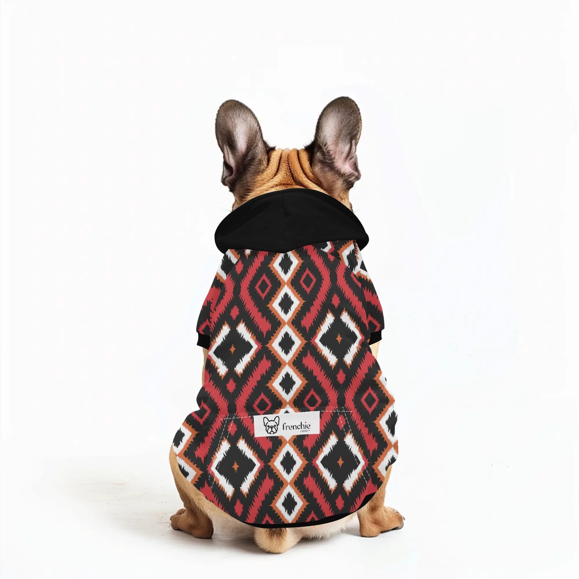 Riley French Bulldog Fleece Hoodie for Training Sessions-fadou