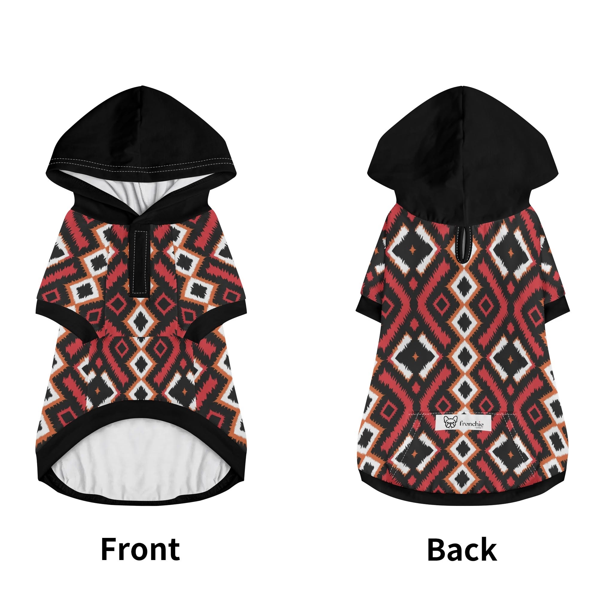 Riley French Bulldog Fleece Hoodie for Training Sessions-fadou