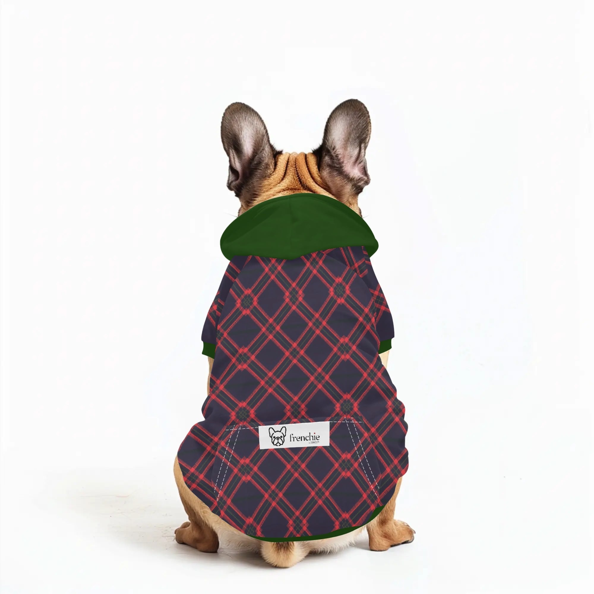 Princess French Bulldog Dog Hoodie for Outdoor Adventures-fadou