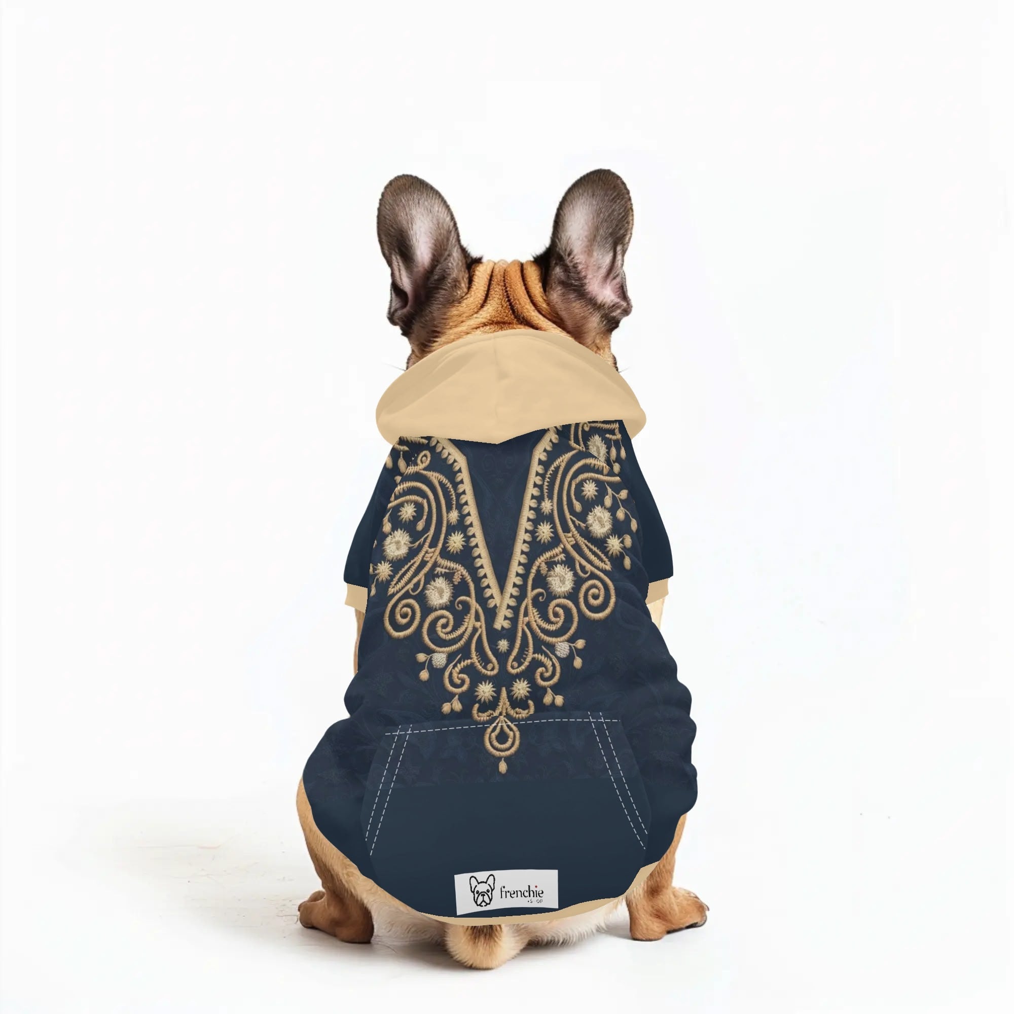 Piper French Bulldog Dog Hoodie for Brachycephalic Dogs-fadou